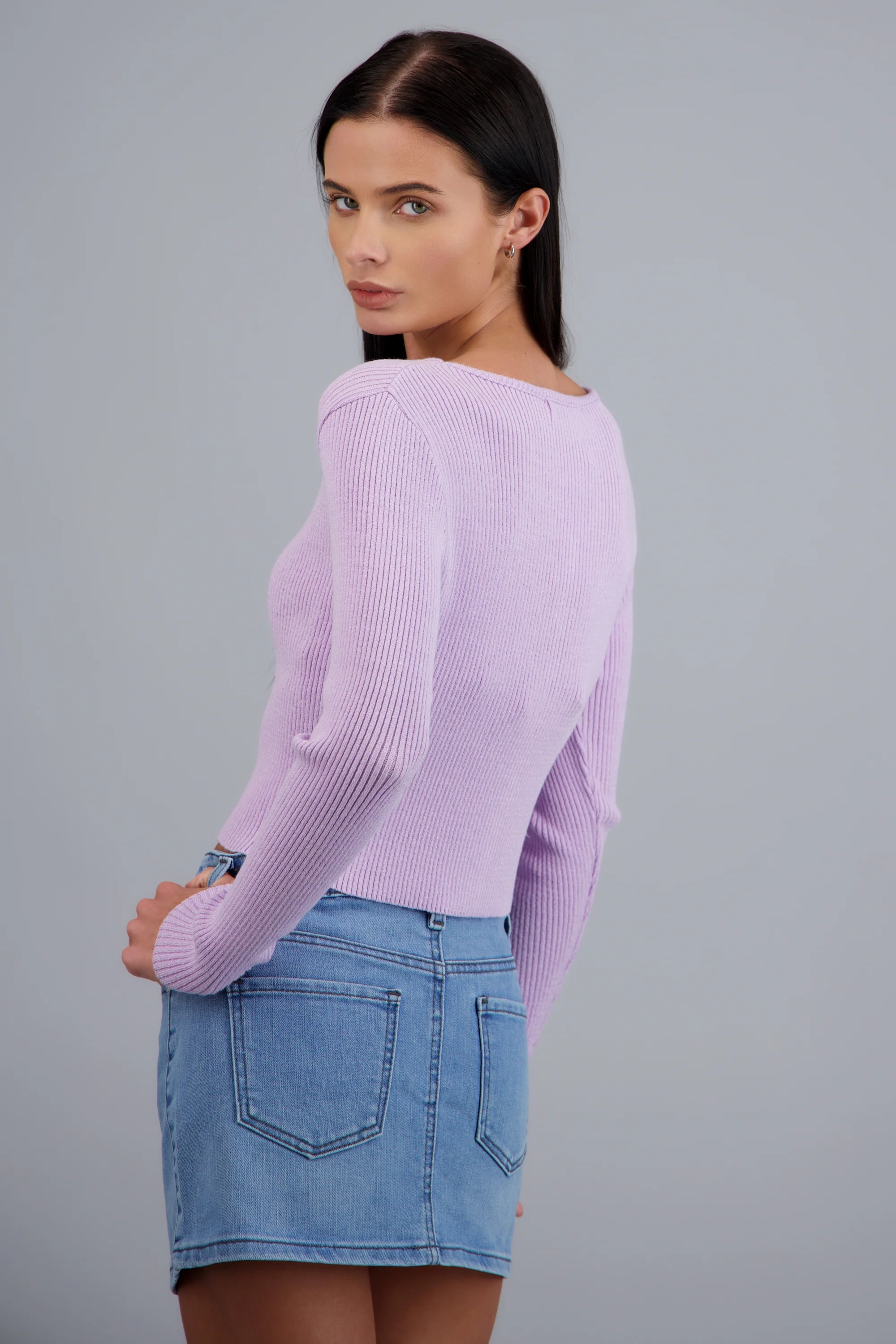 Cardigan ligero detalle botones - Image 4