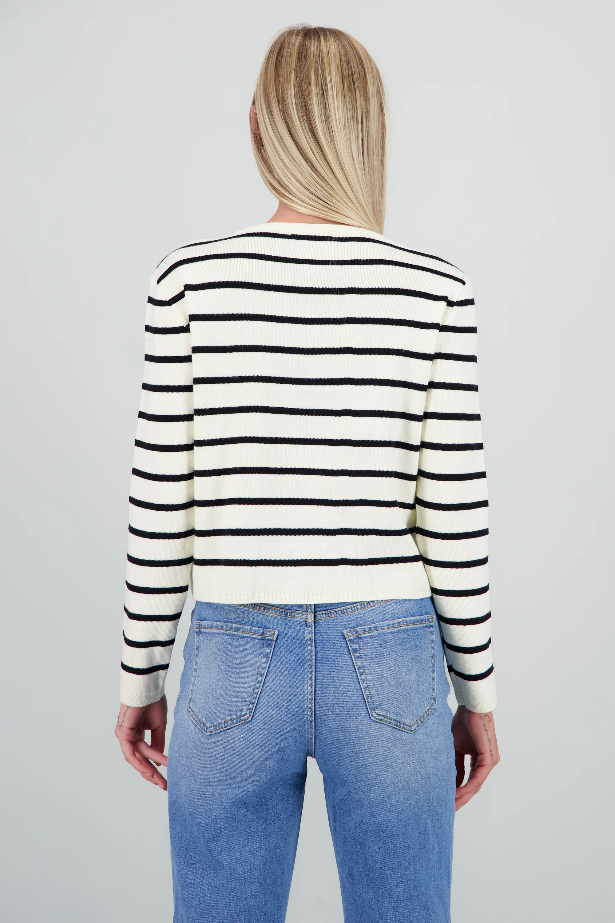 Cardigan rayas - Image 4