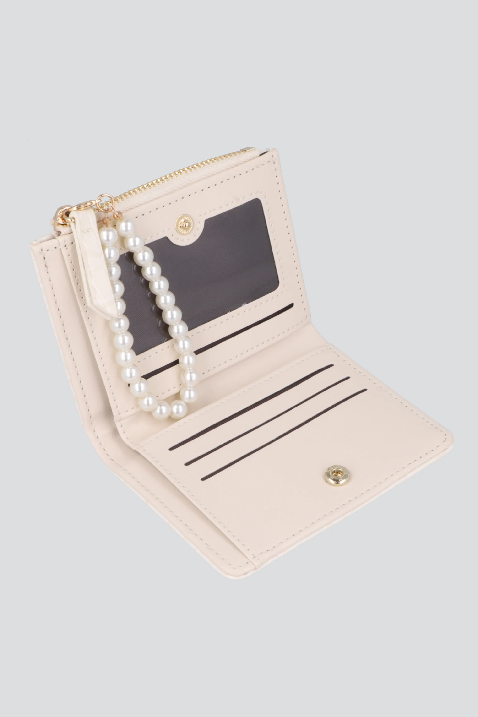 Cartera croco charm perlas - Image 2