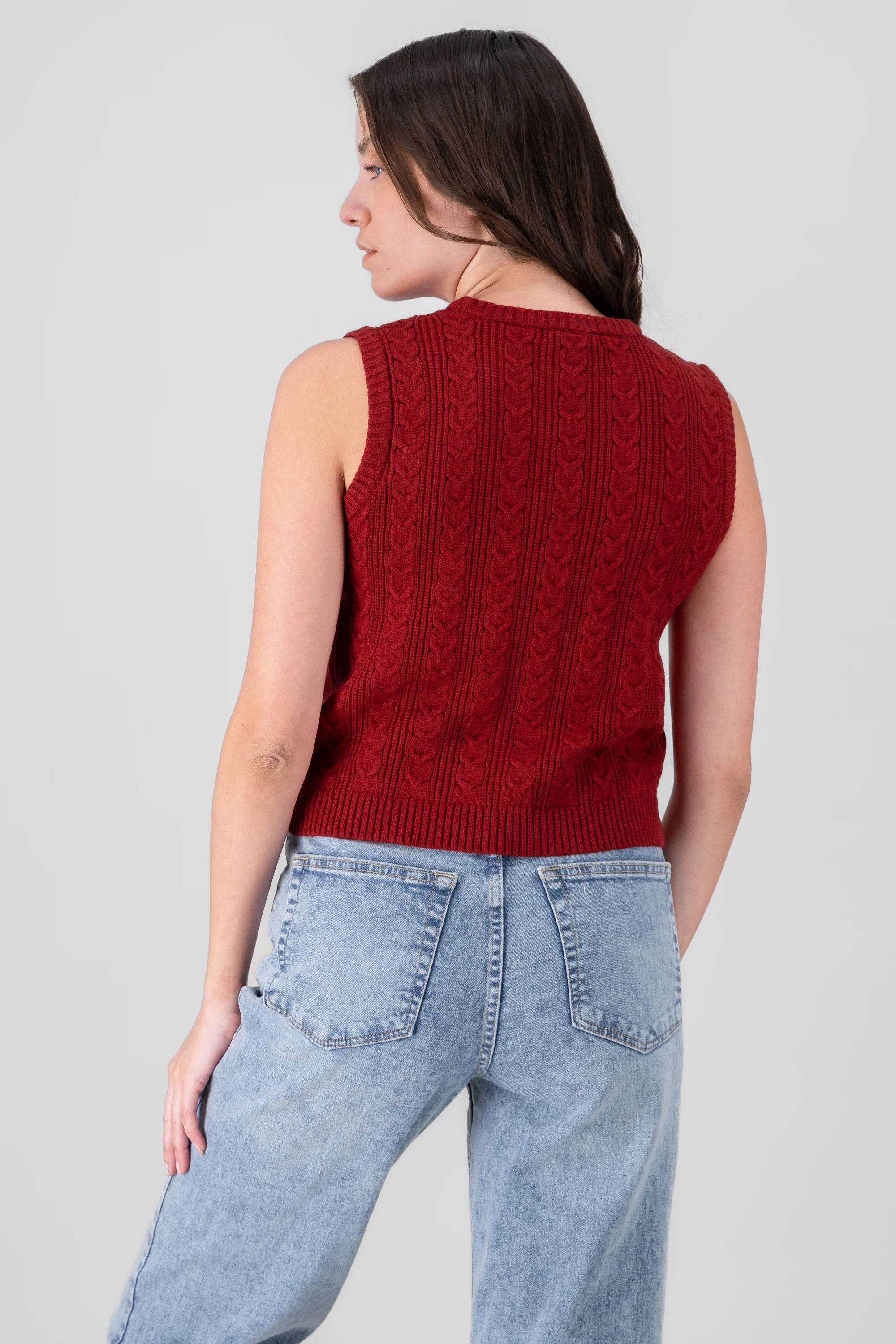 Chaleco cuello redondo - Image 4