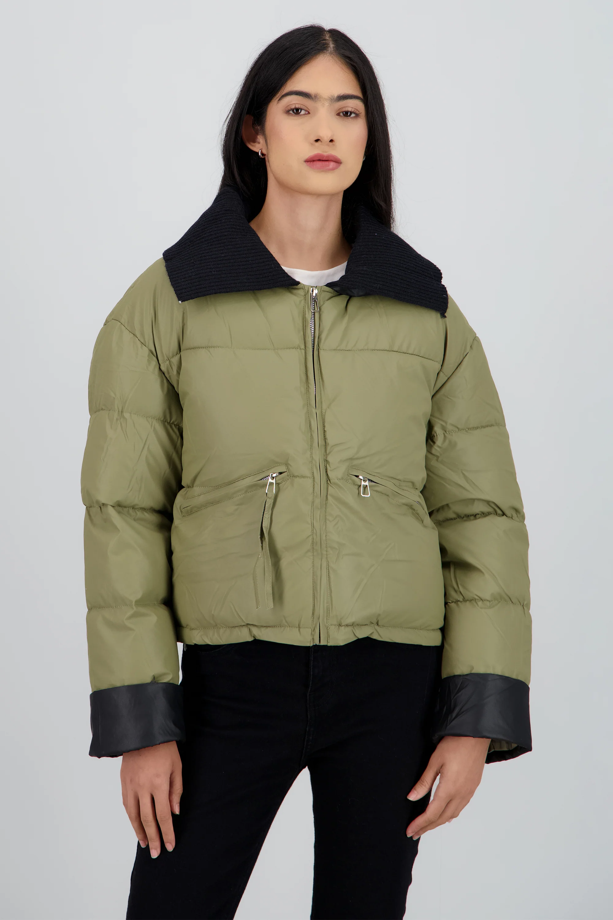 Chamarra aviador puffer - Image 2