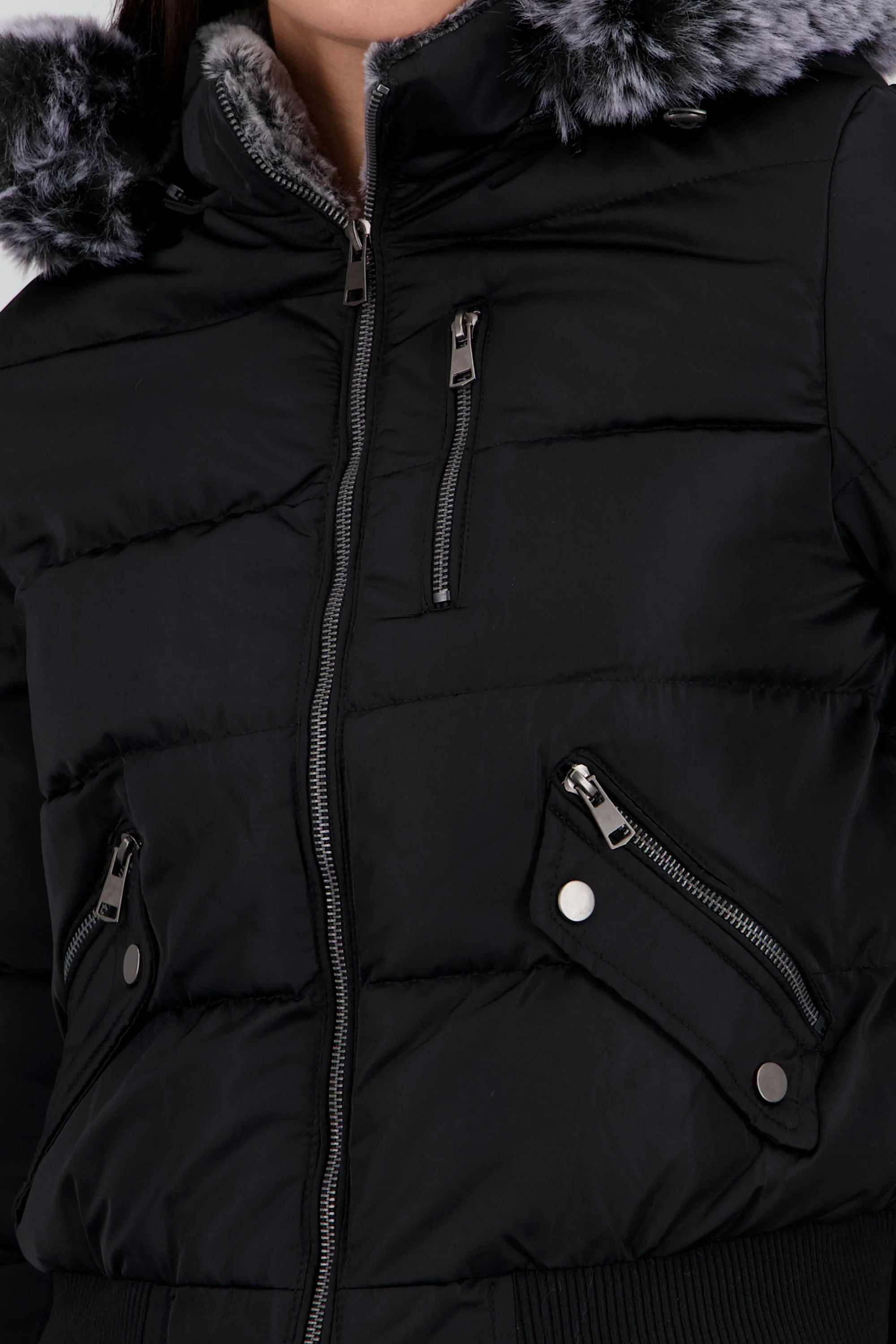 Chamarra bomber det peluche - Image 5