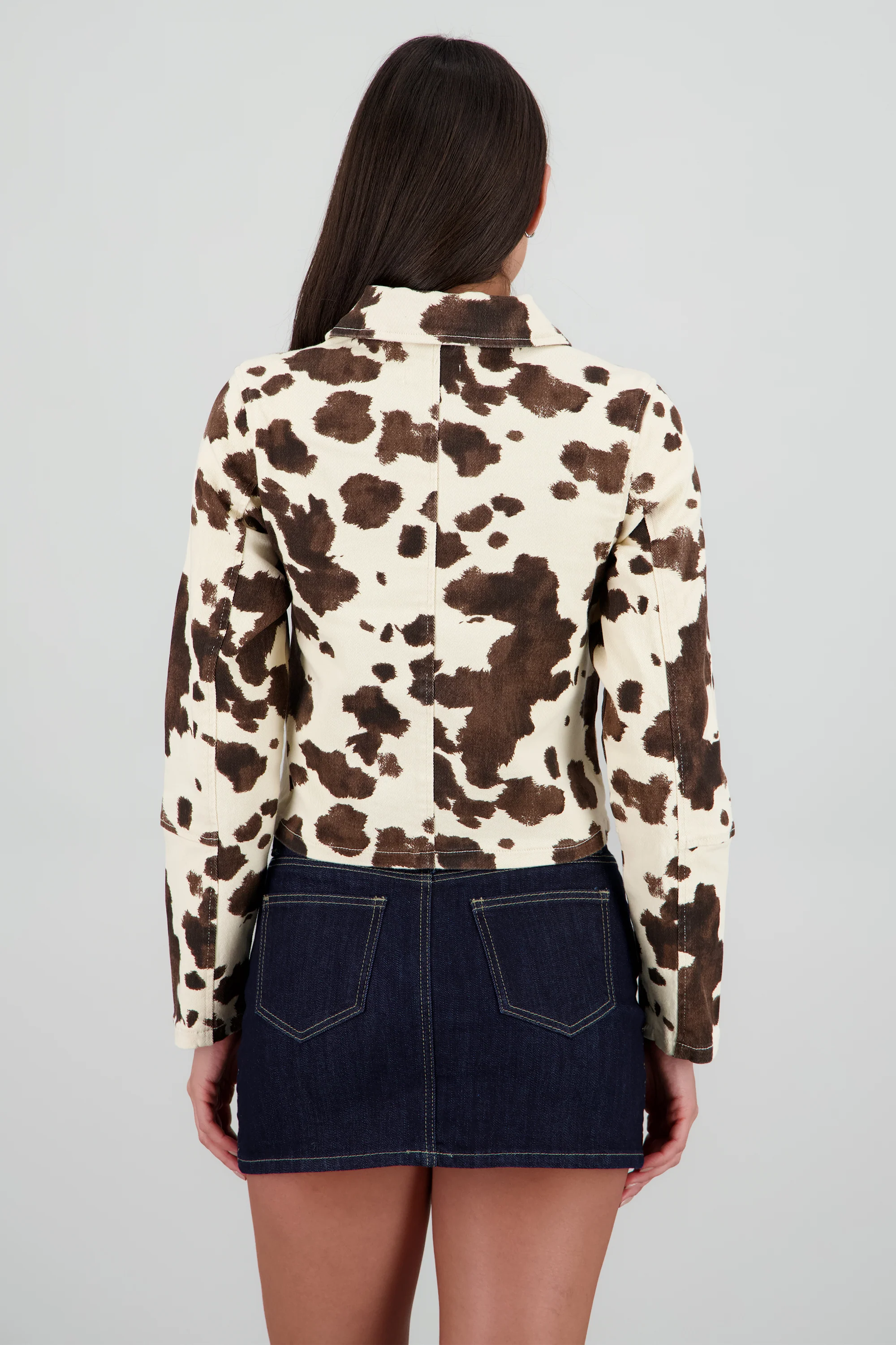 Chamarra cierre animal print - Image 4