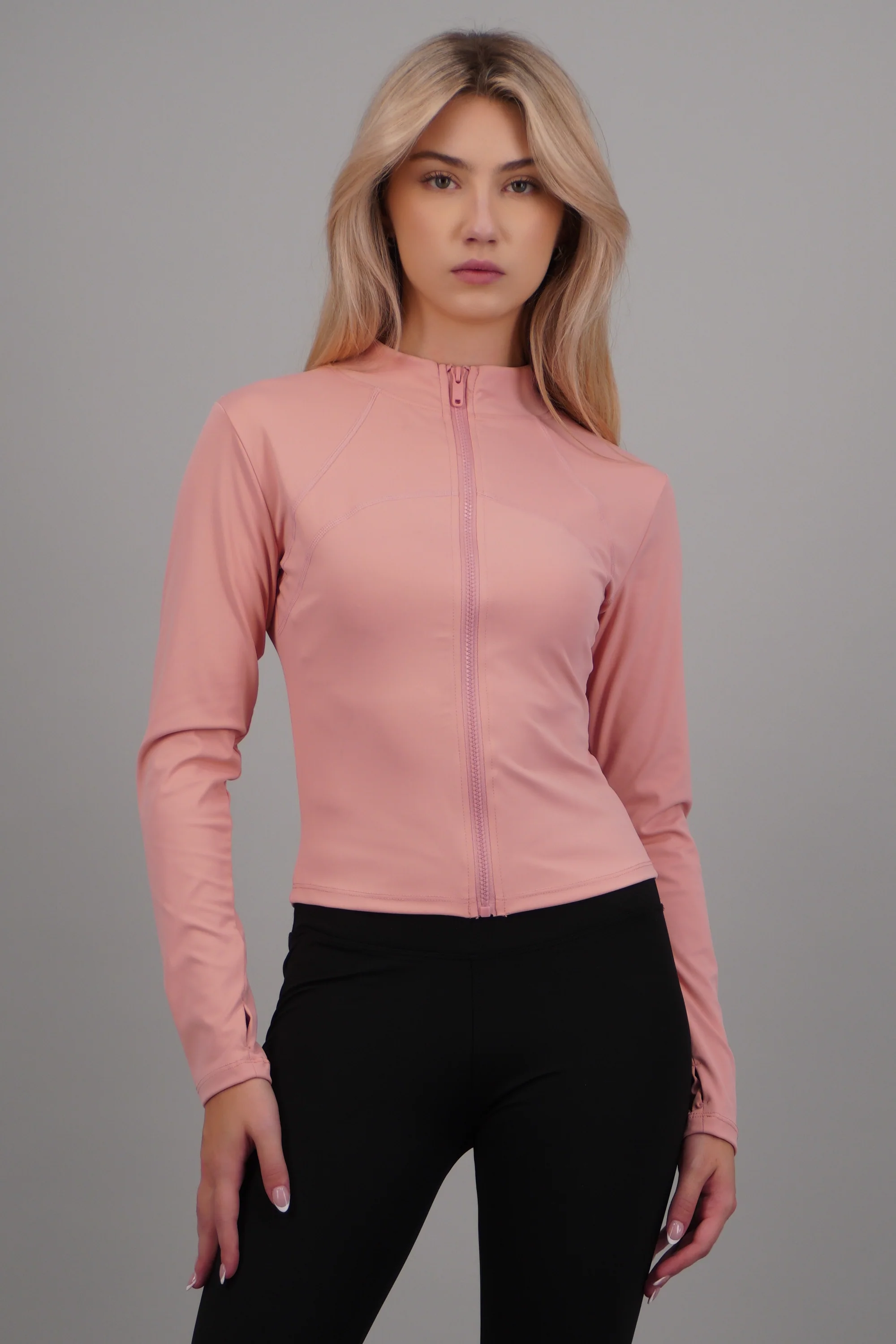 Chamarra con zipper deportiva - Image 3