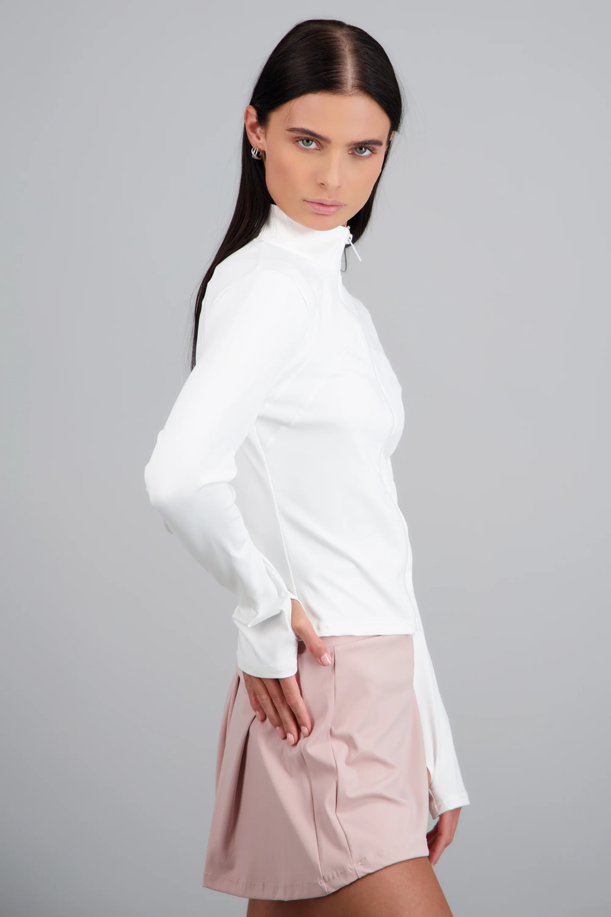 Chamarra con zipper deportiva - Image 3
