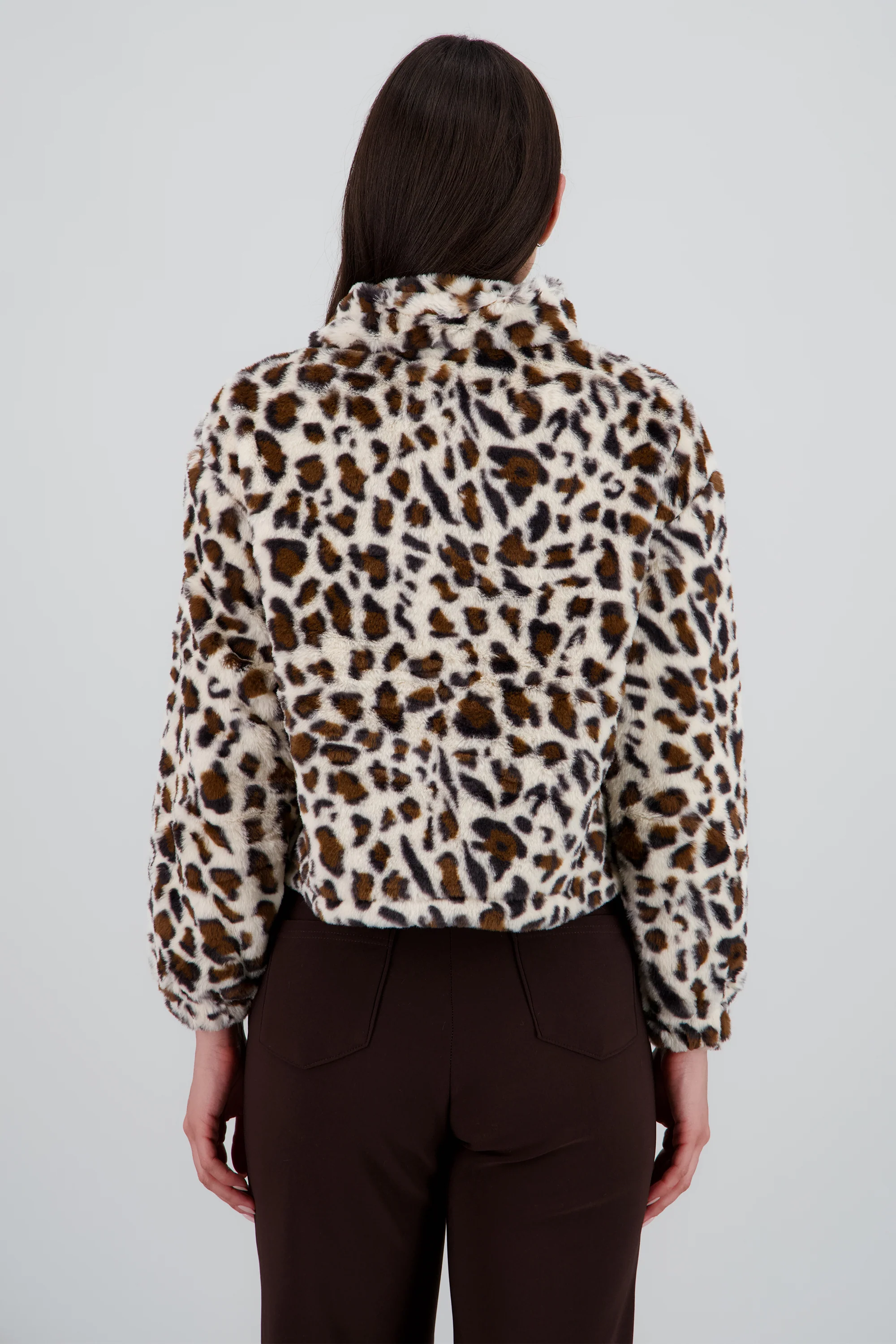 Chamarra estampado leopardo - Image 4