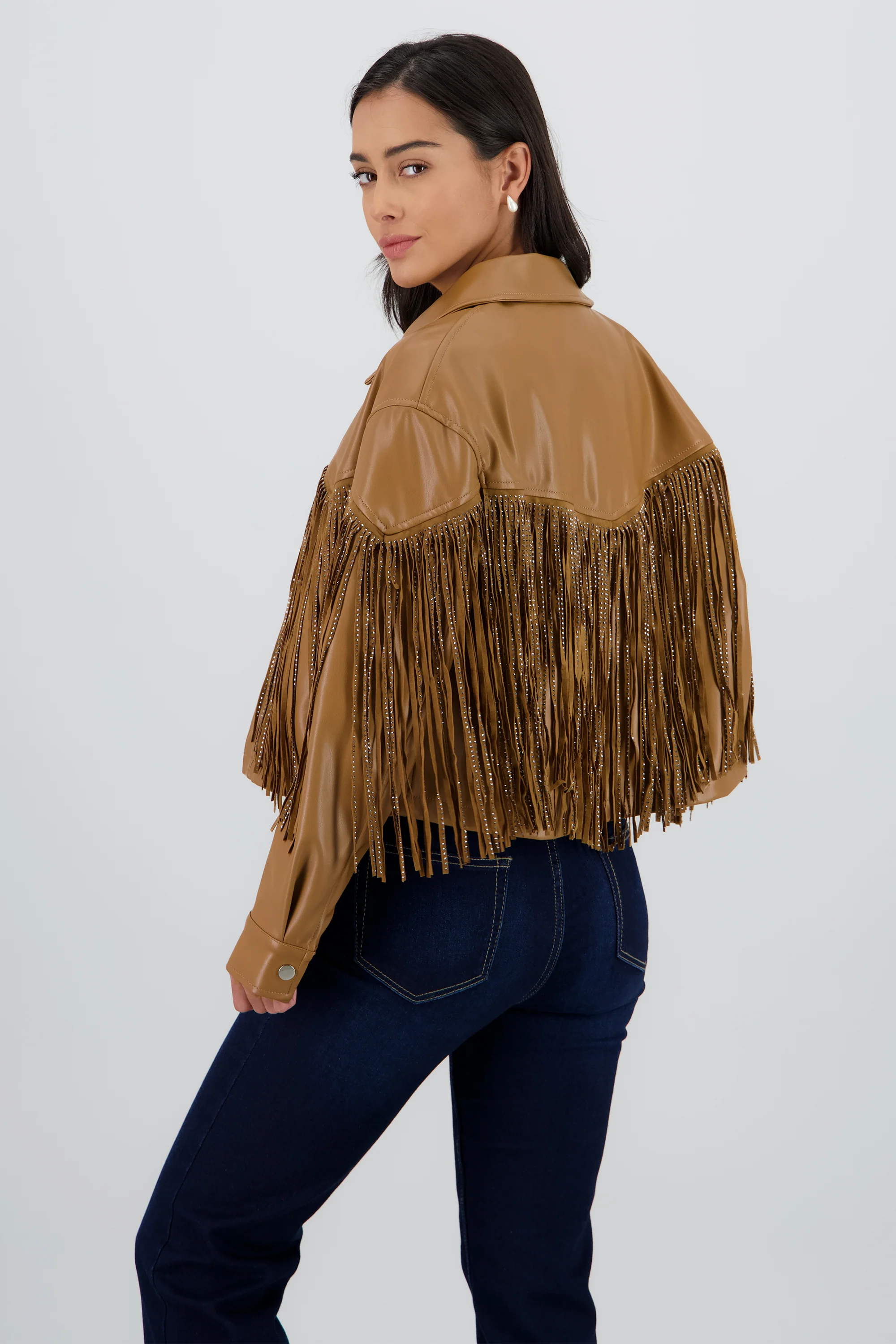 Chamarra Fringe Brillos - Image 4