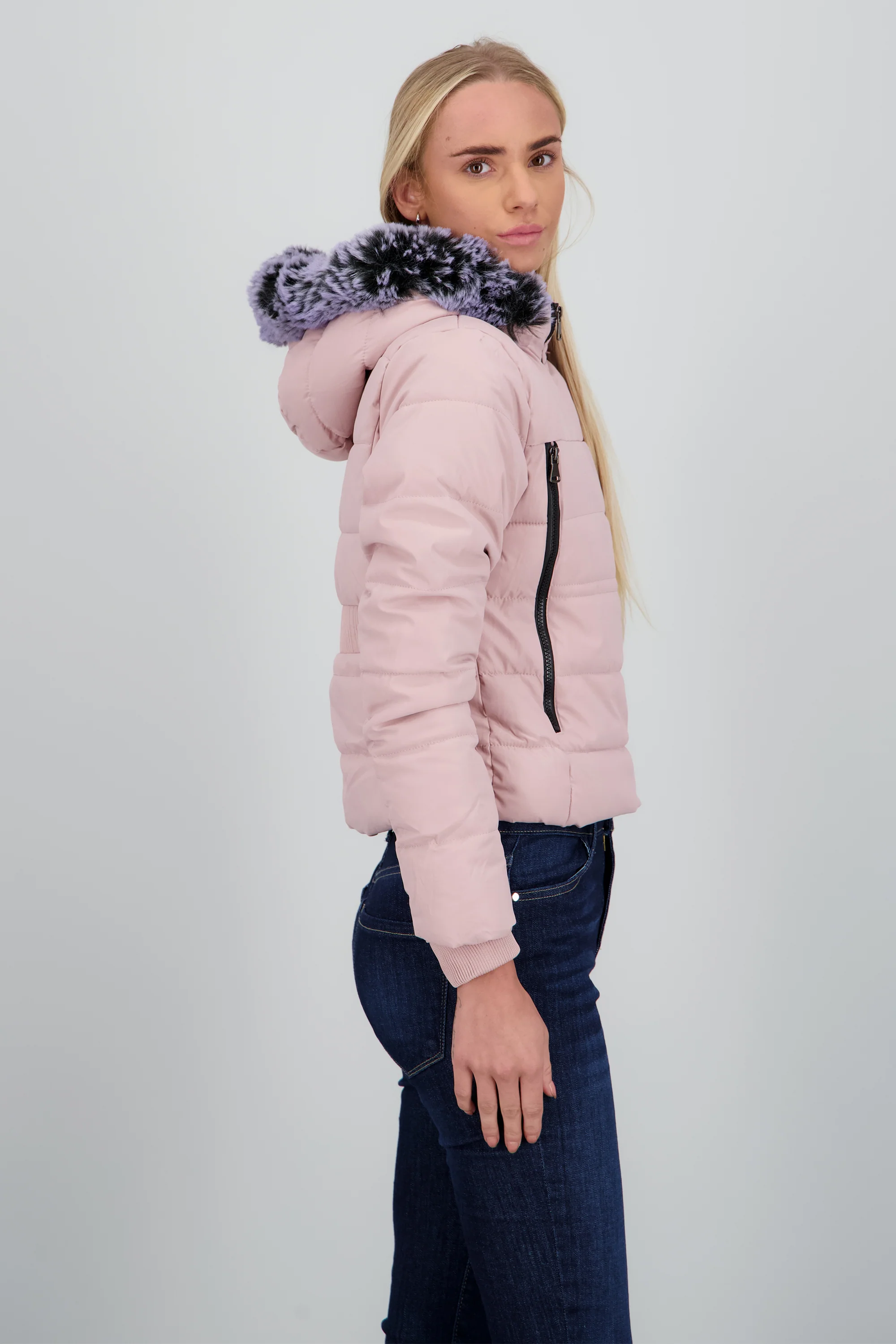 Chamarra puffer con gorro det cierres - Image 3