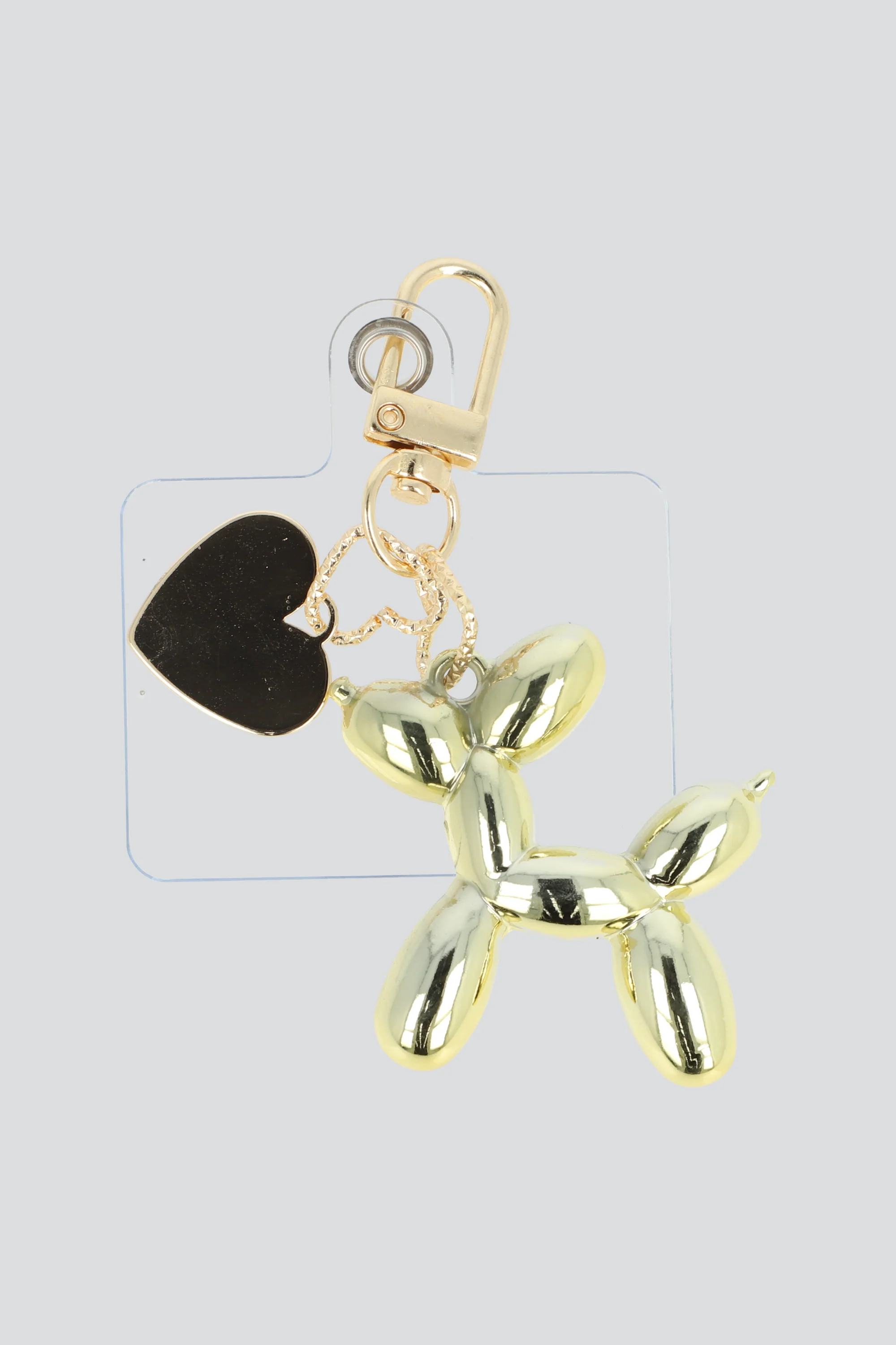 Charm cel perro globo corazon