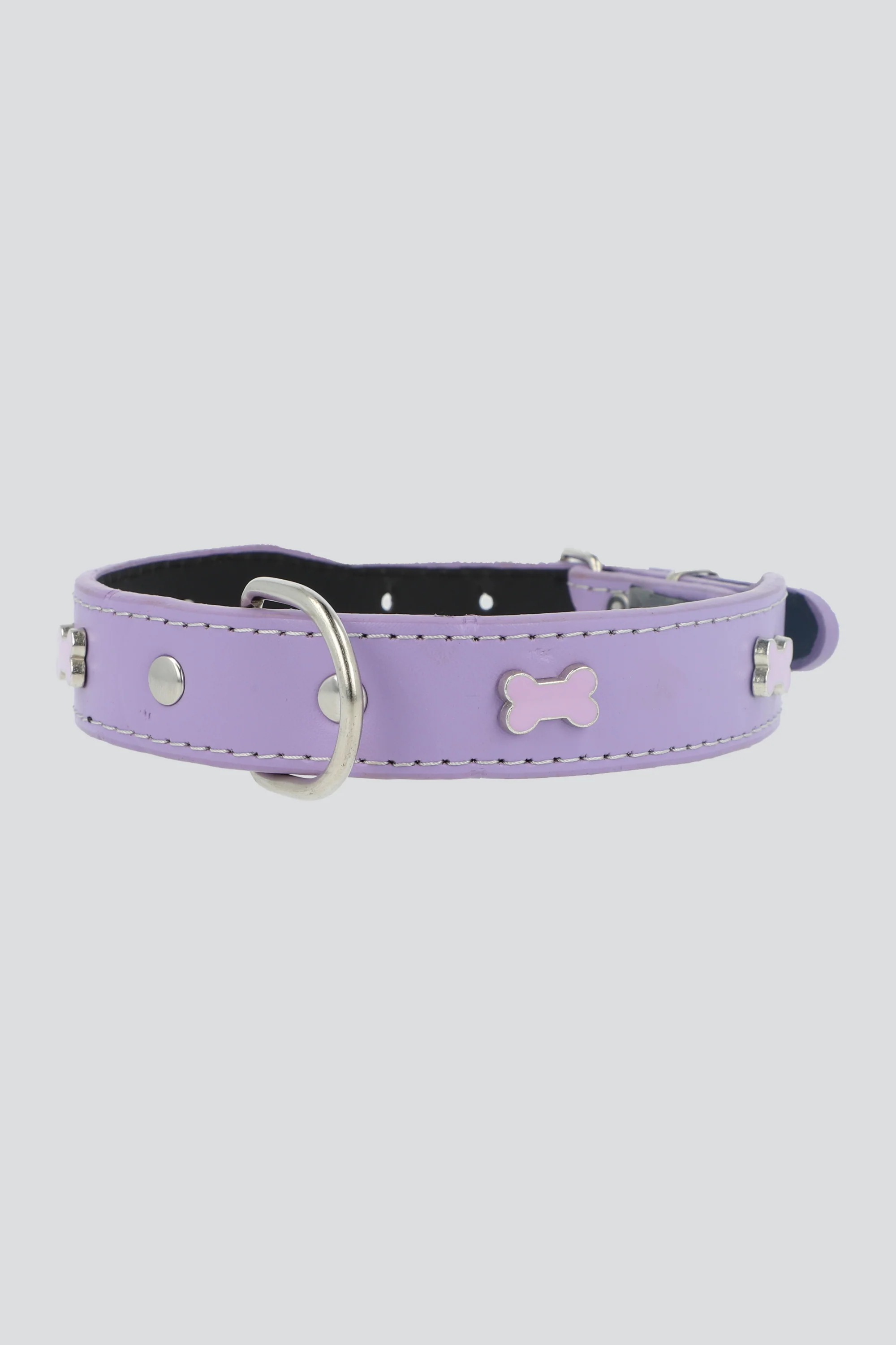 Collar mascota PU huesos 40cm