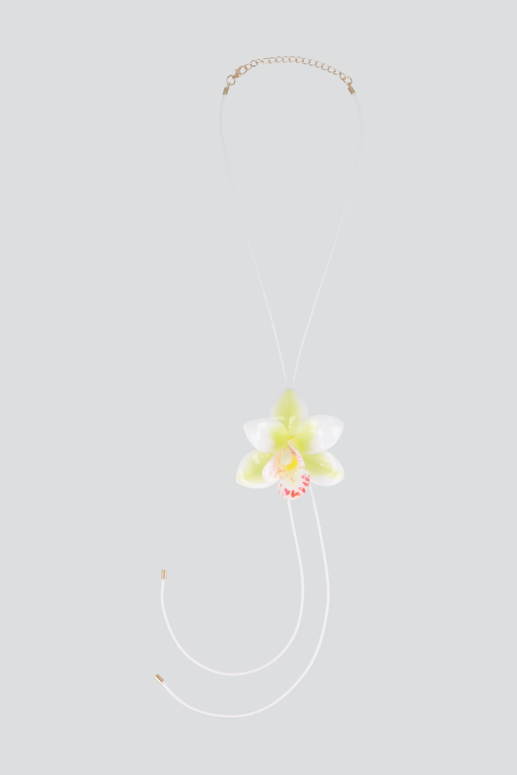 COLLAR ORQUIDEA CUERDA