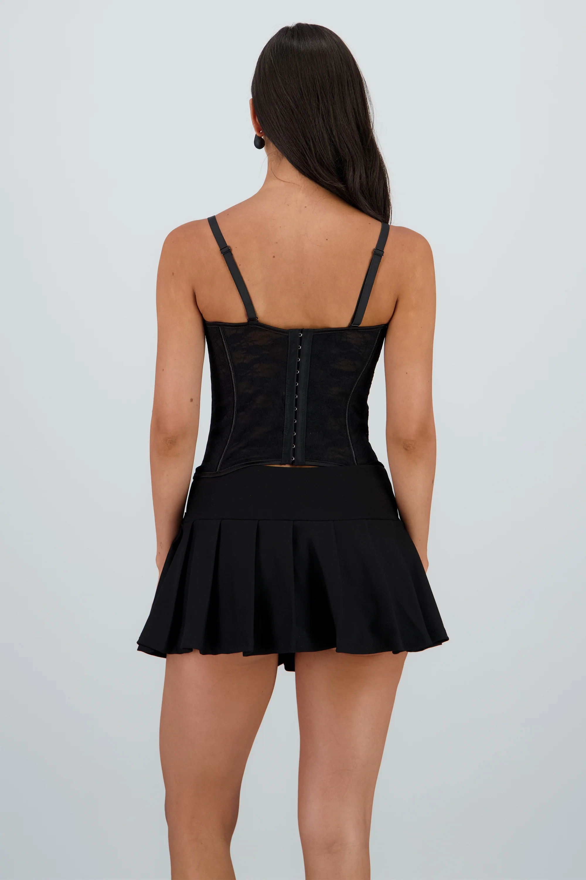 Corset copas encaje liso - Image 4