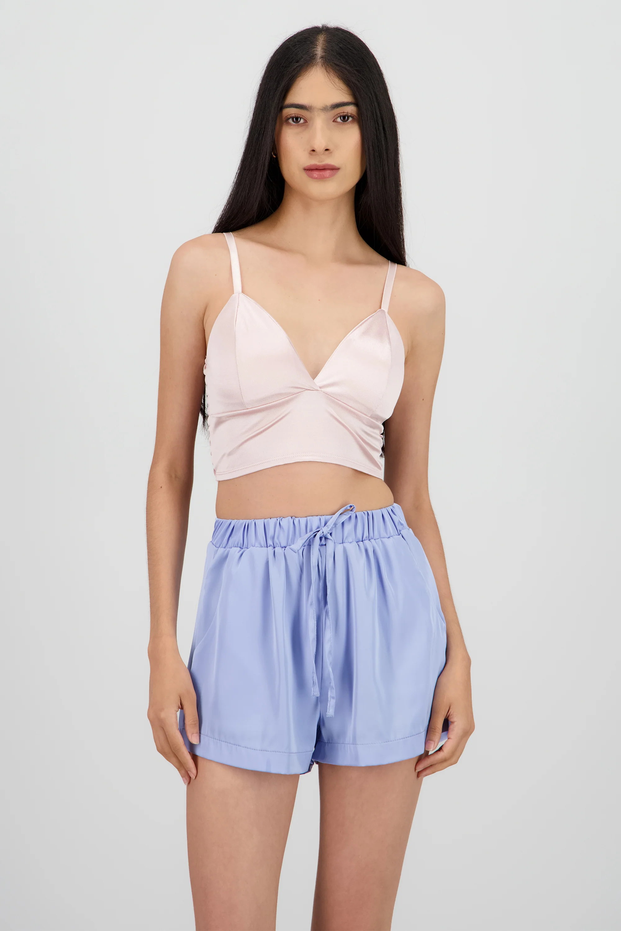 Crop top con copas