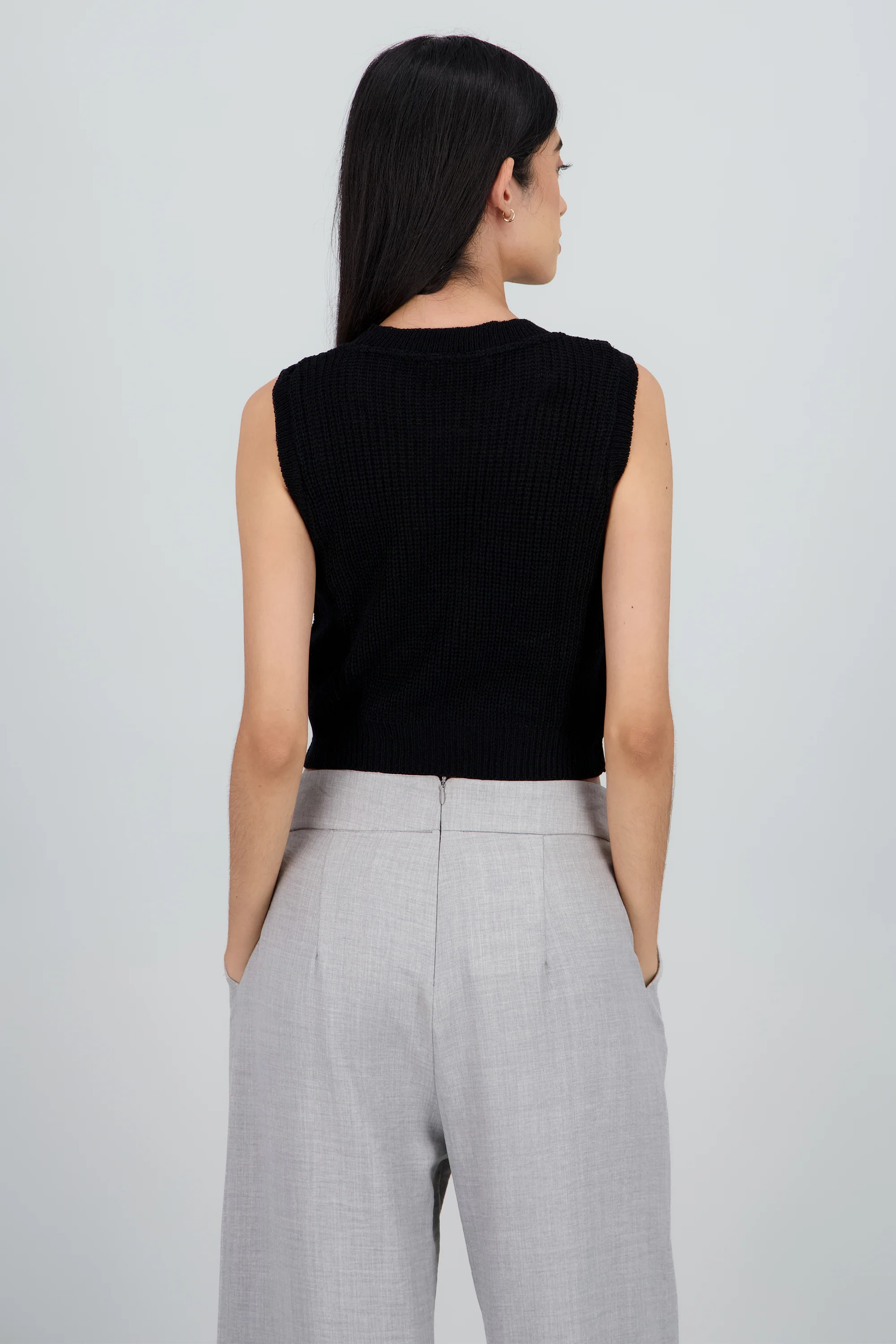 Crop top tejido de punto - Image 4