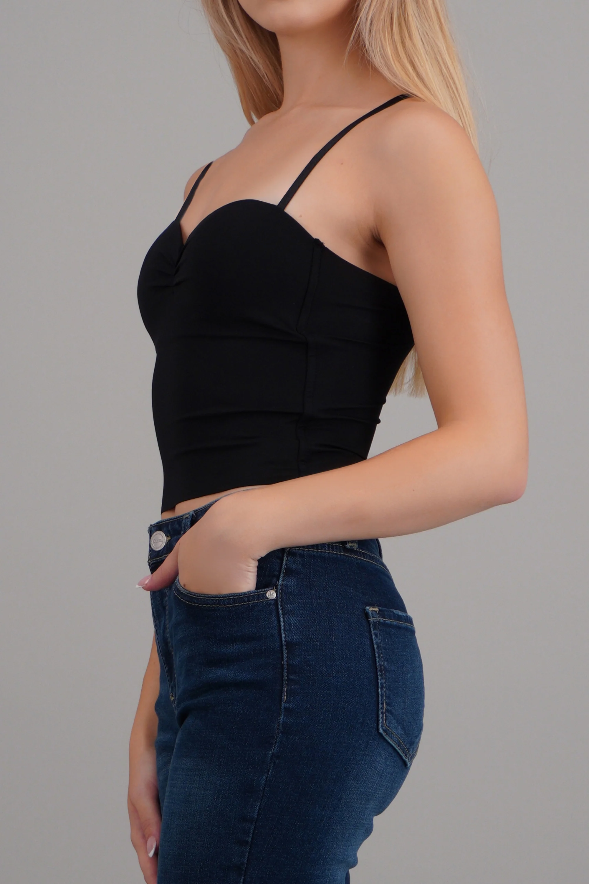 Crop top tirantes copas - Image 3