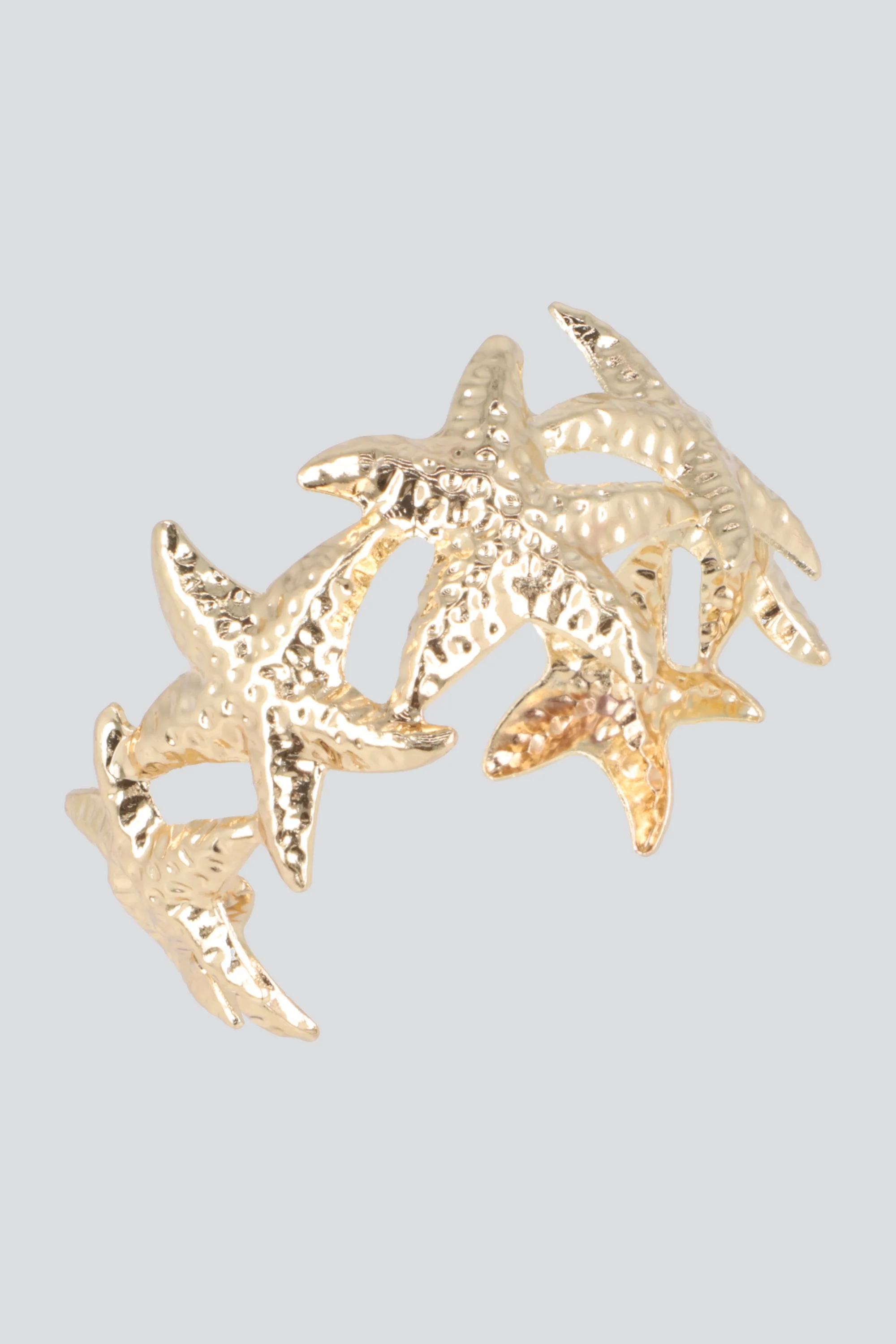 Cuff multi estrellas de mar metal - Image 2