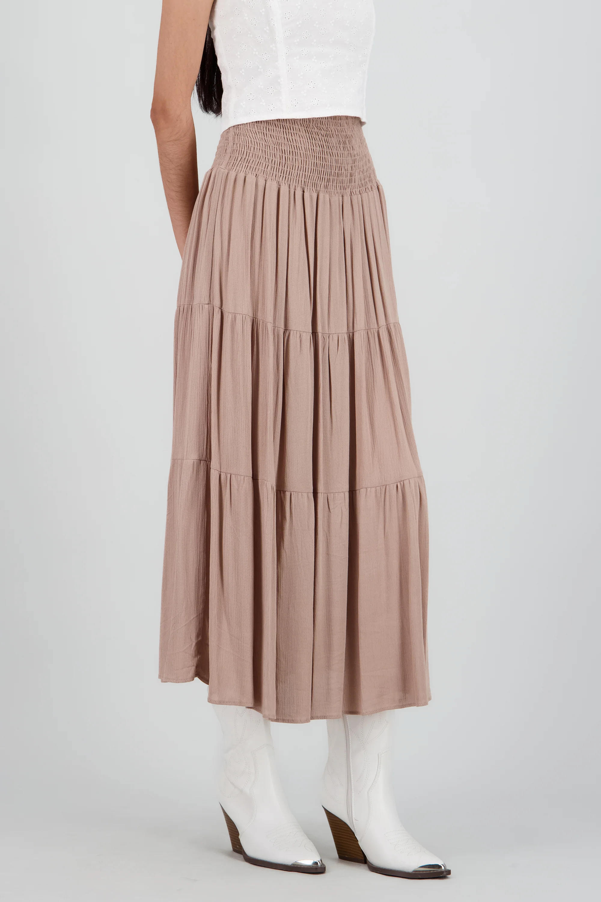 Falda cintura smock - Image 3