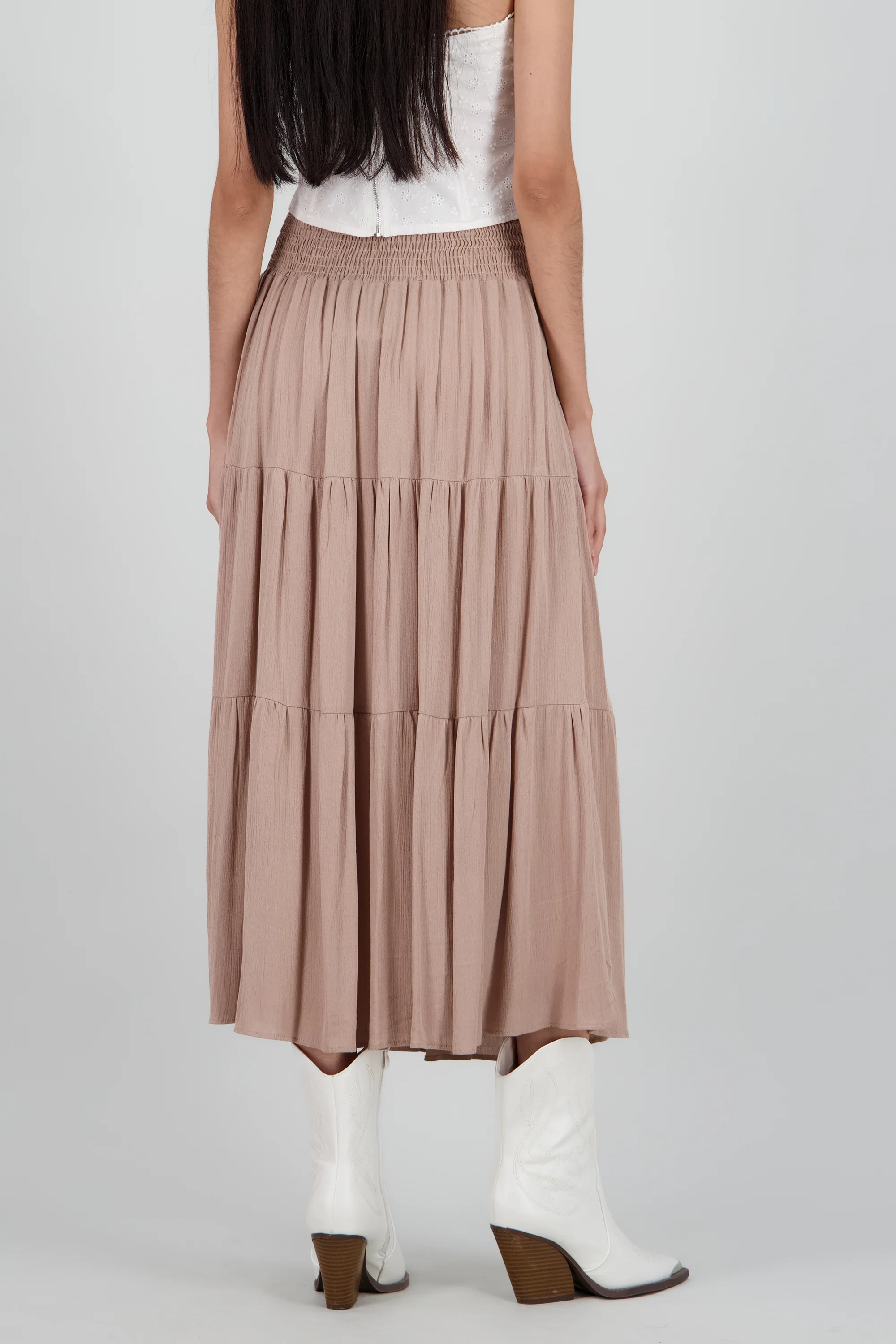 Falda cintura smock - Image 4