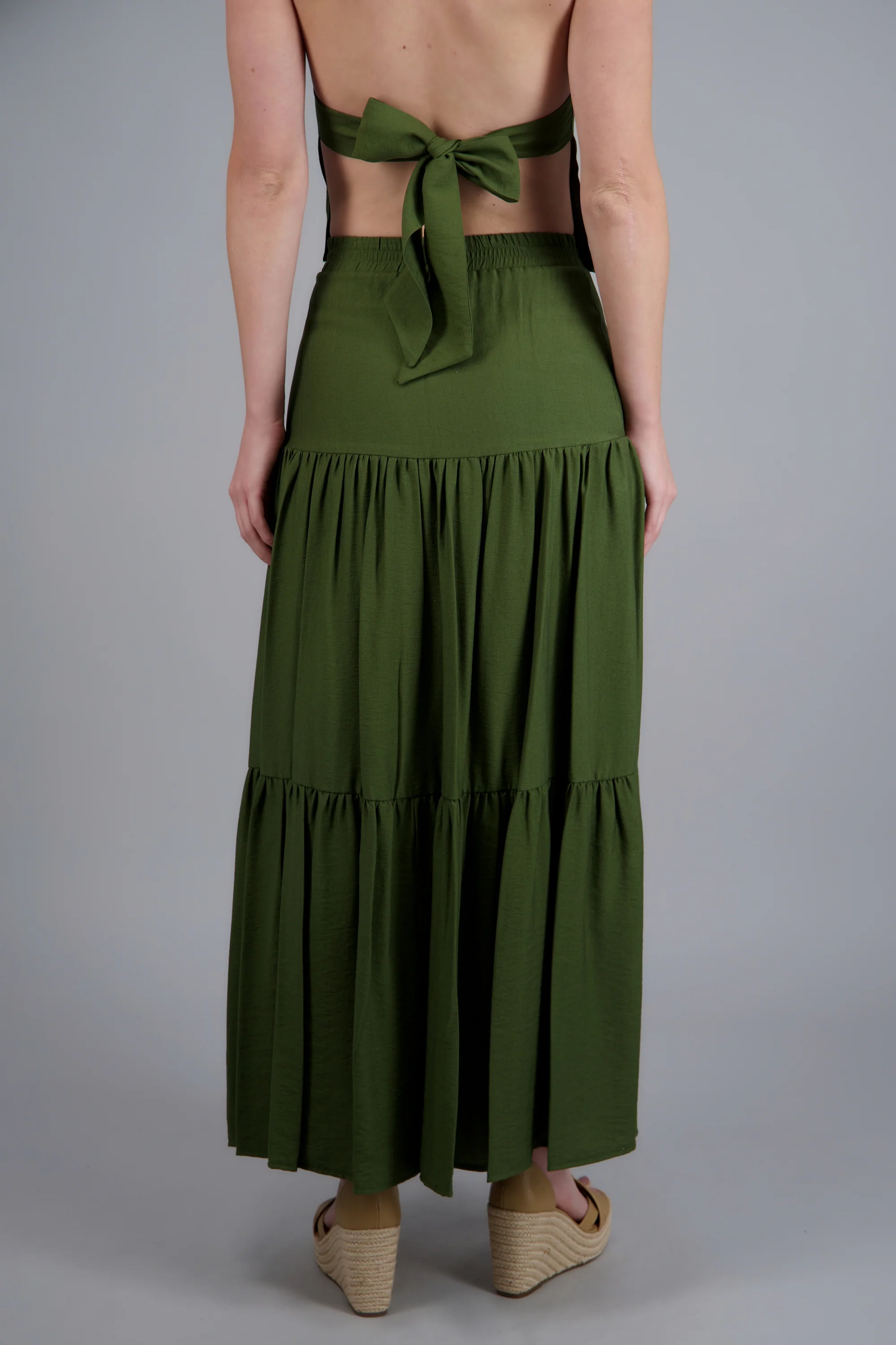 Falda cortes ligera midi - Image 4