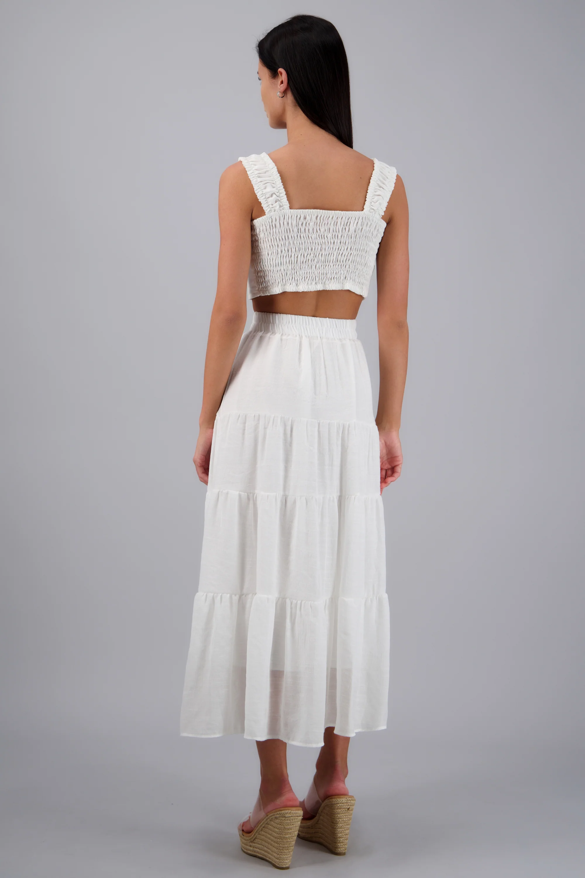 Falda larga de niveles - Image 4