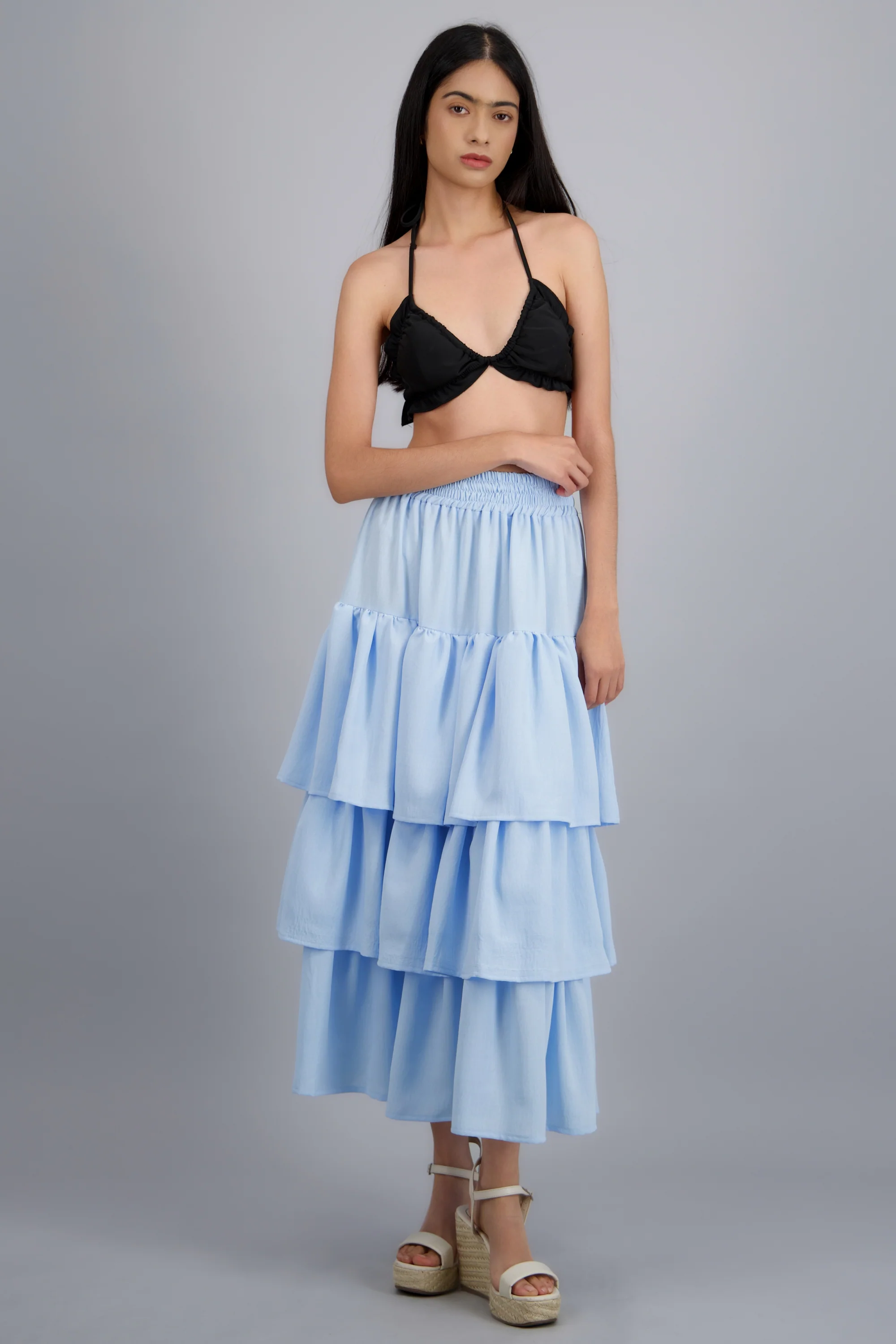 Falda maxi 3 olanes - Image 2