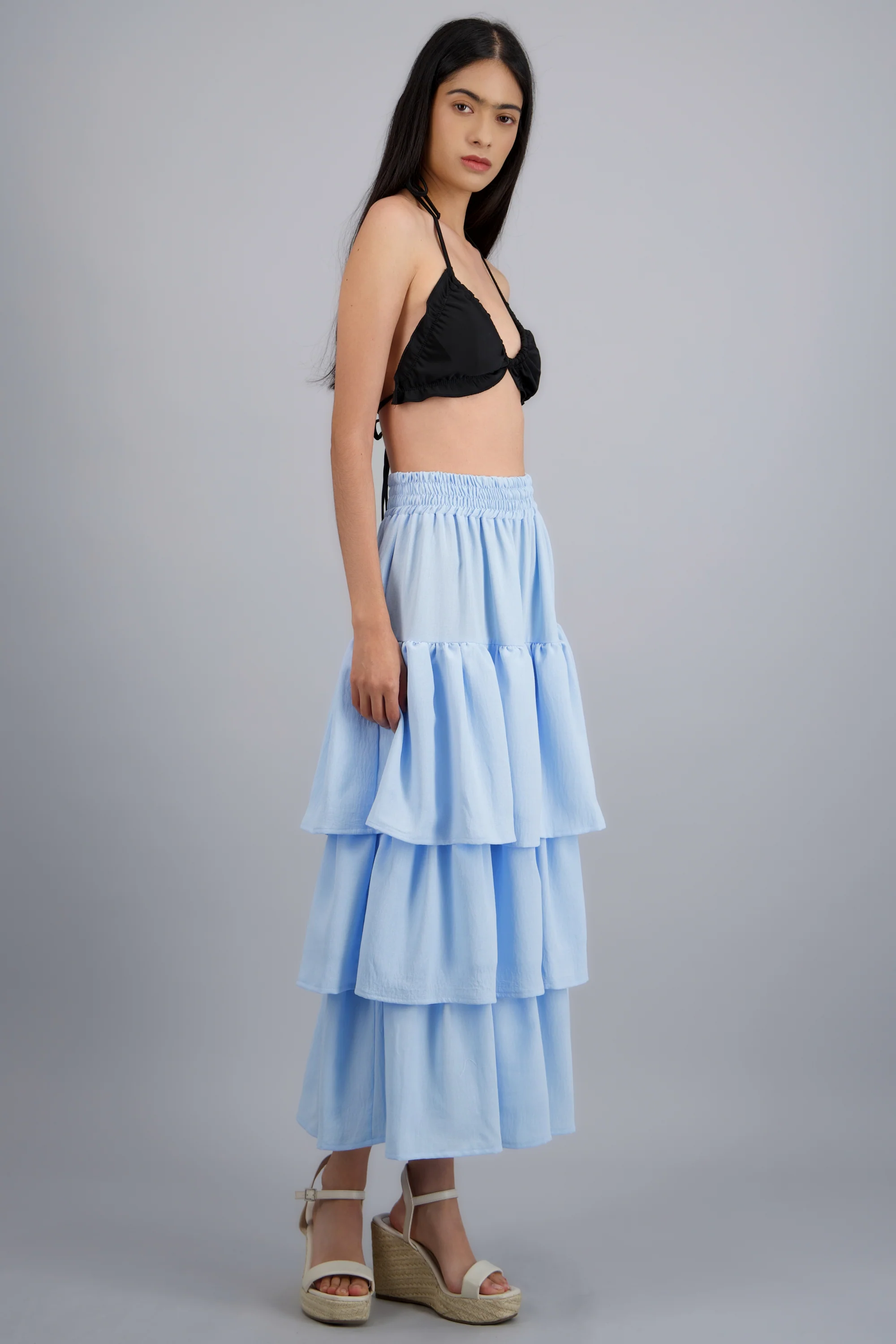 Falda maxi 3 olanes - Image 3