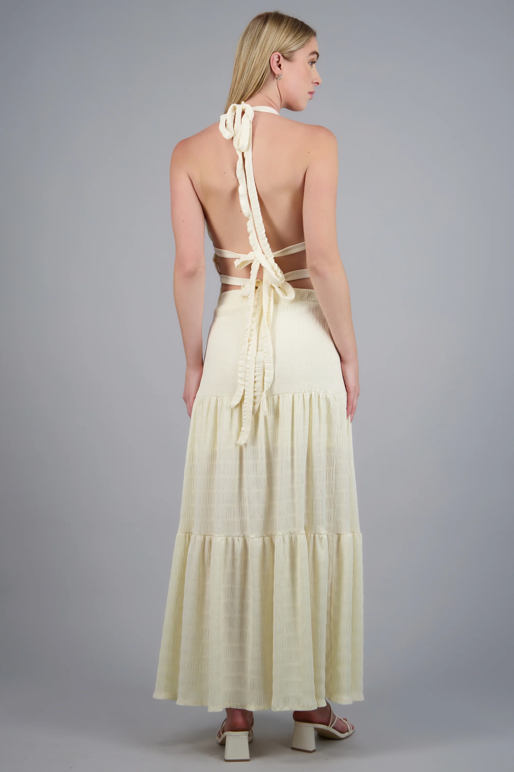 Falda maxi detalle olanes - Image 4
