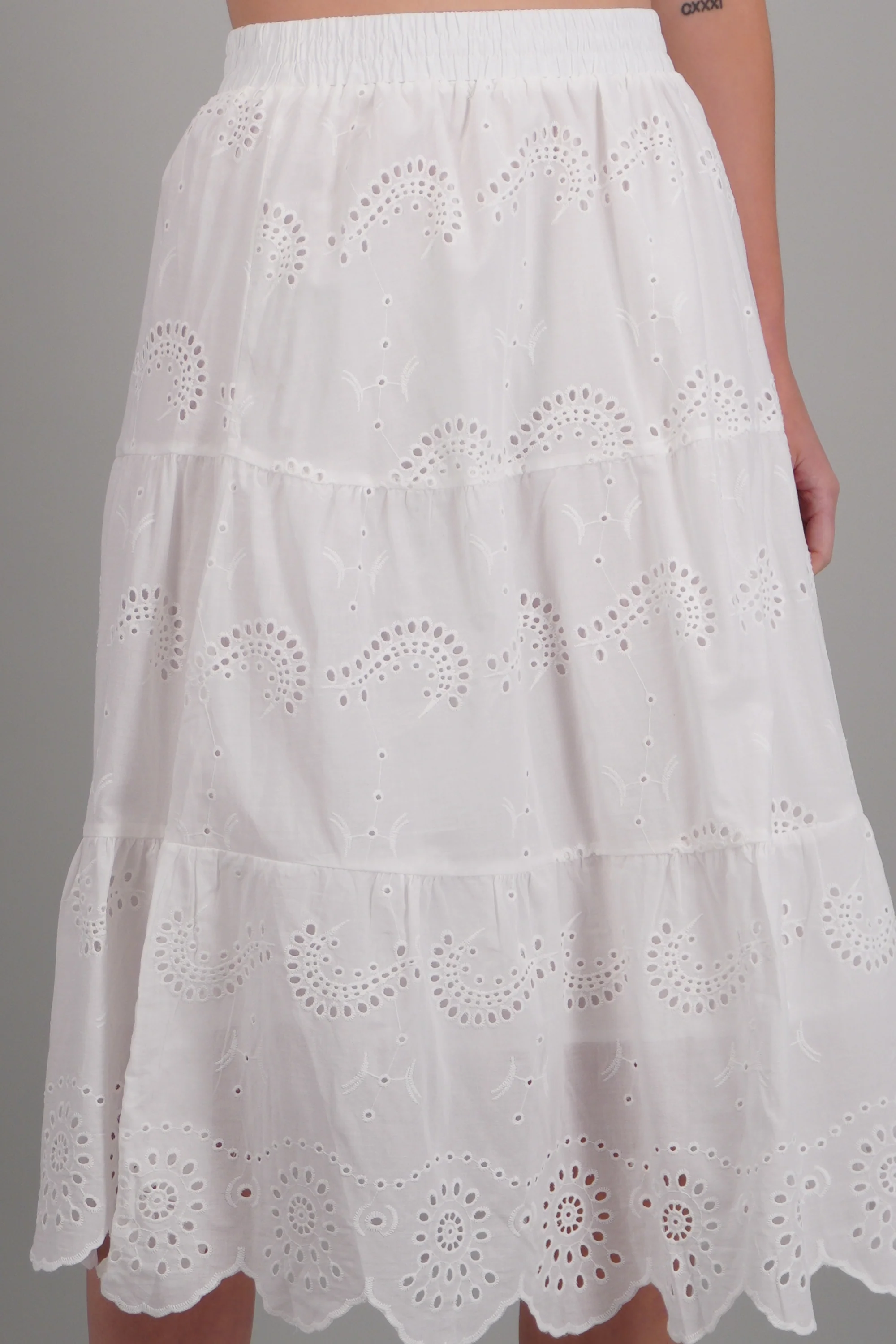 Falda maxi eyelet - Image 5