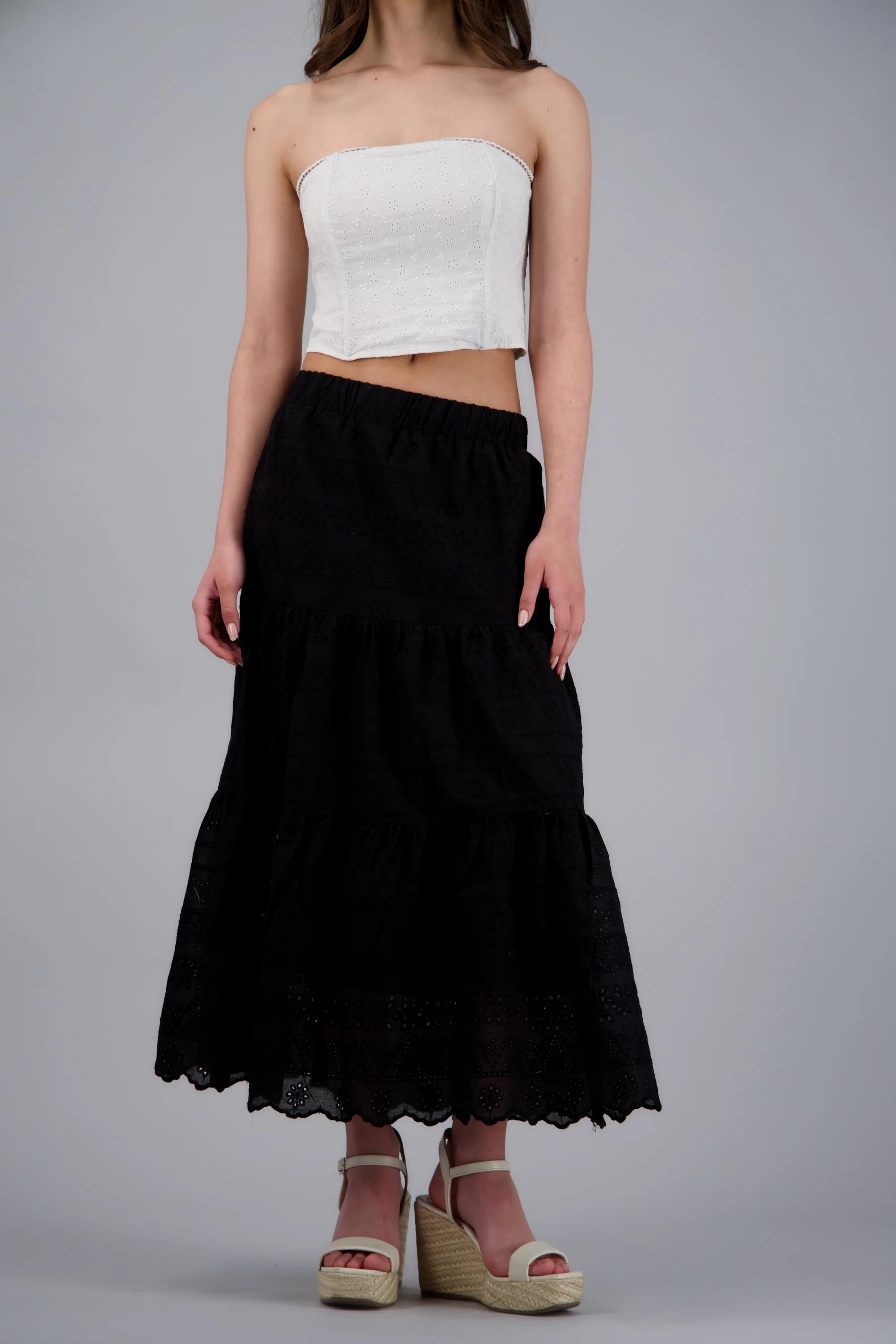Falda maxi olanes det eyelet - Image 2