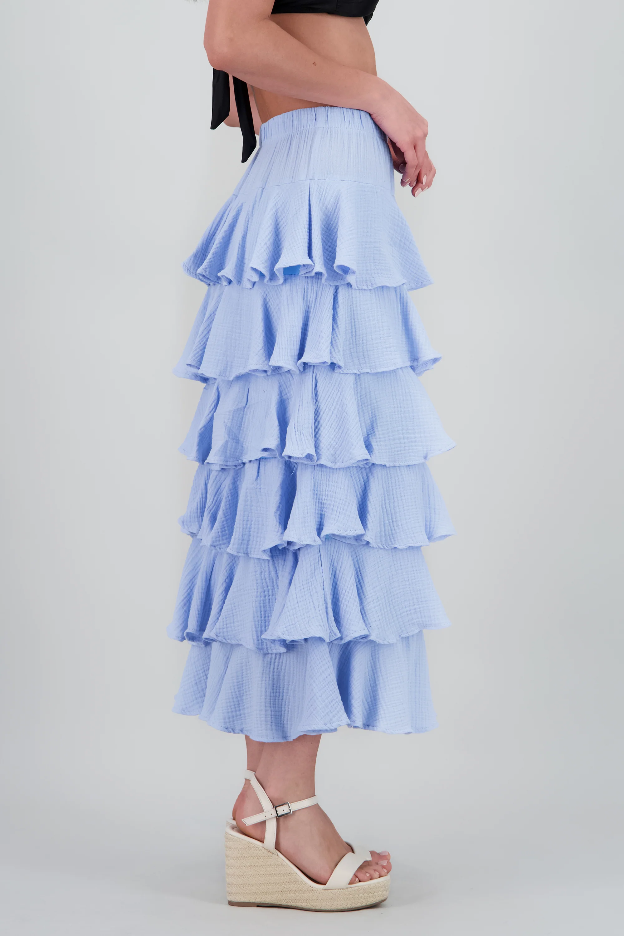 Falda maxi olanes ligera - Image 3