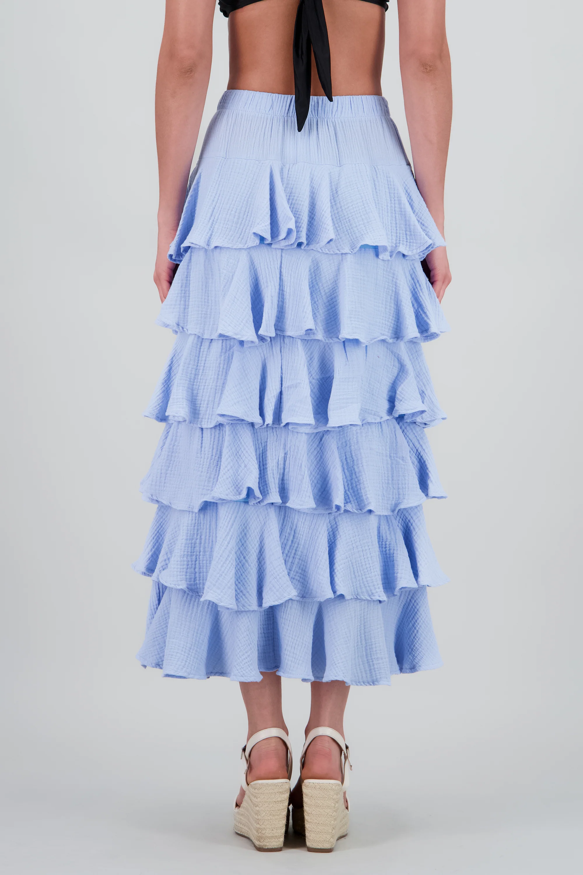 Falda maxi olanes ligera - Image 4