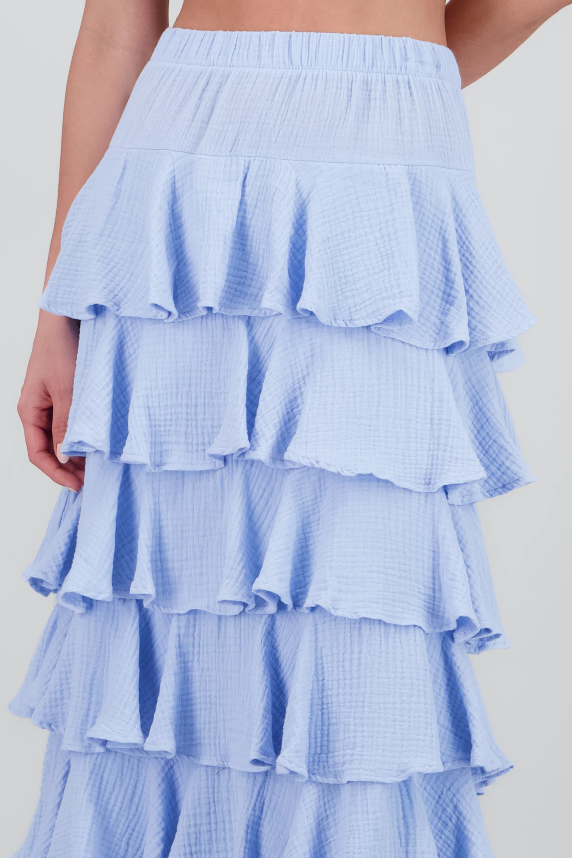 Falda maxi olanes ligera - Image 5
