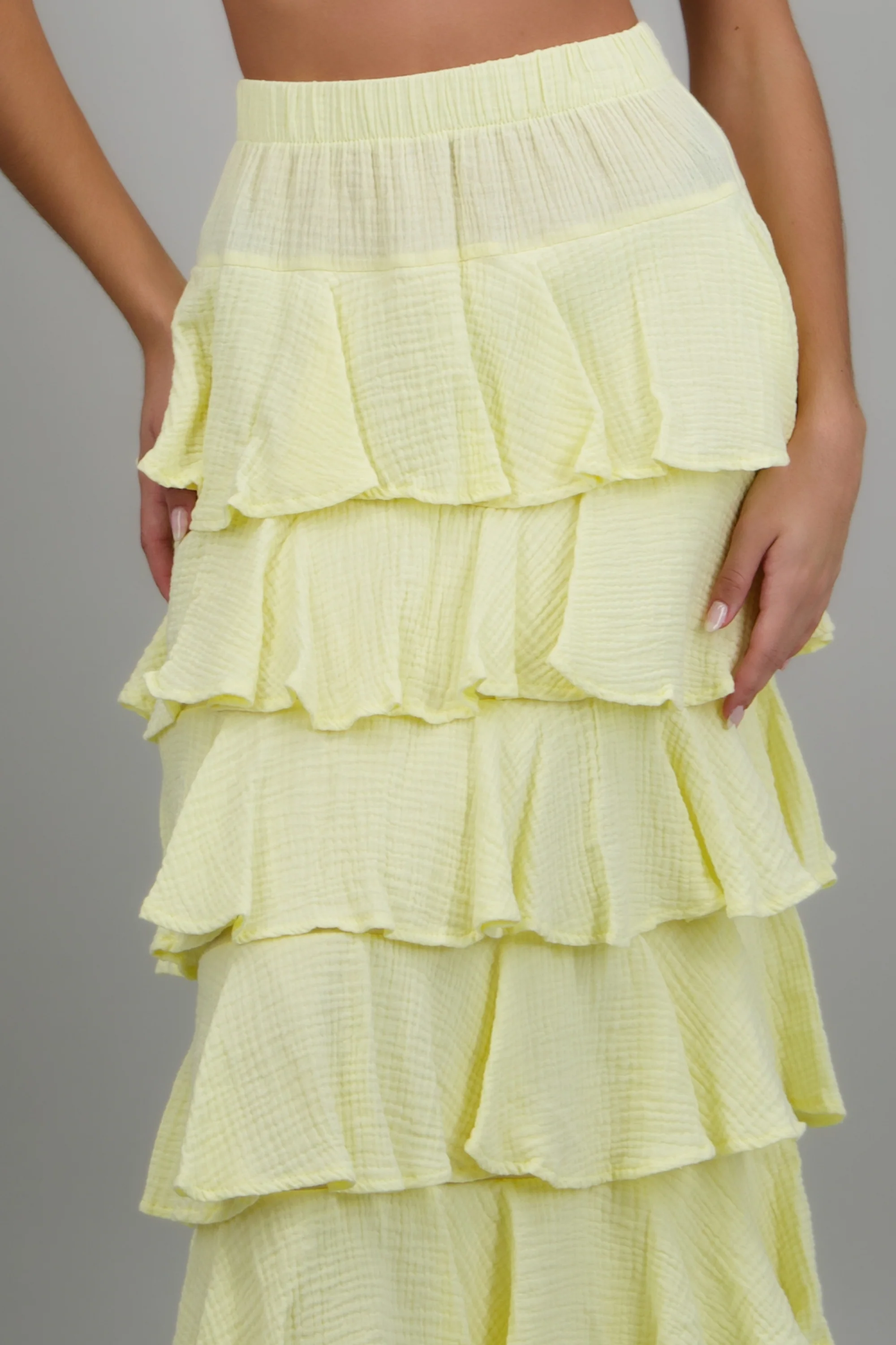 Falda maxi olanes ligera - Image 5