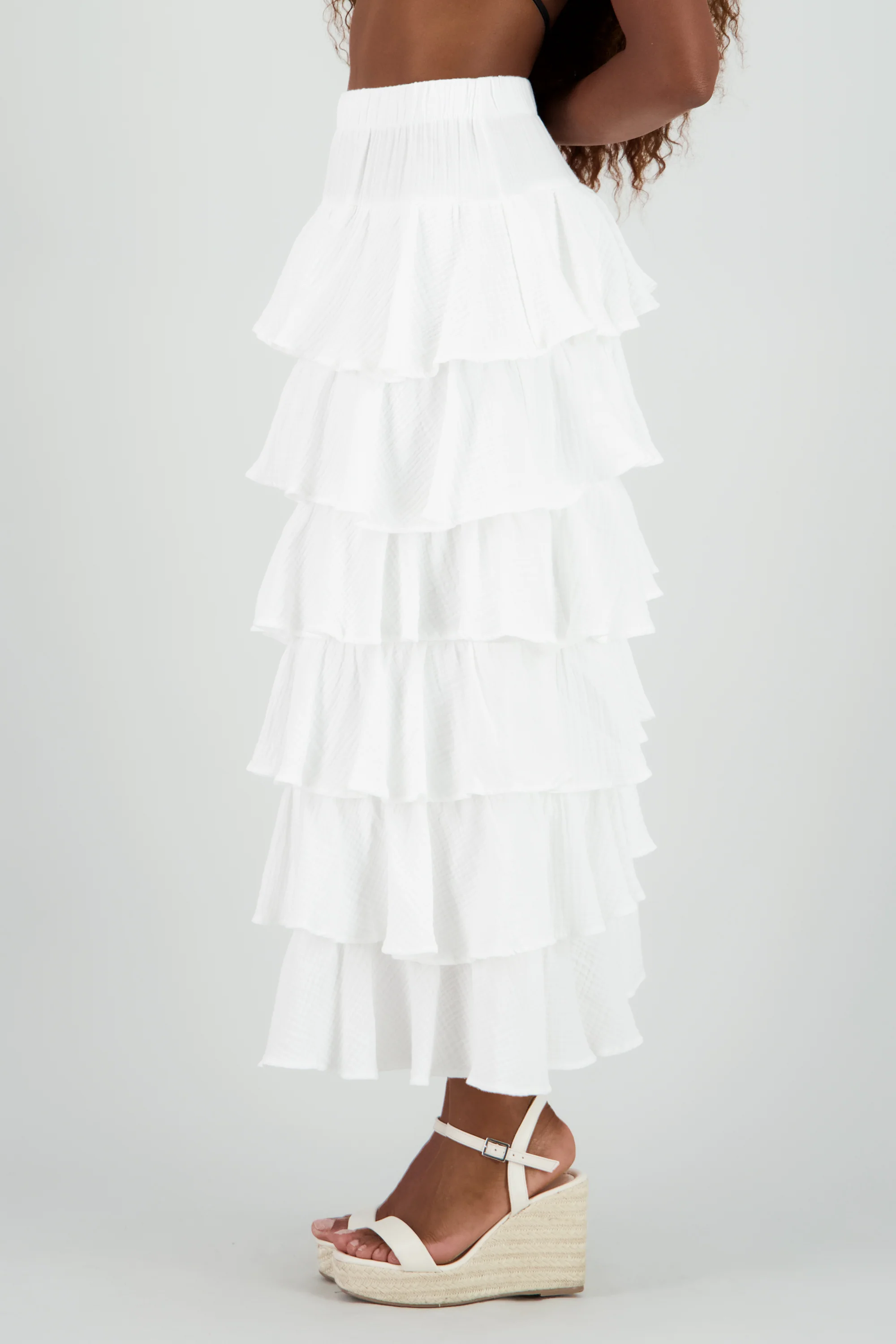 Falda maxi olanes ligera - Image 3