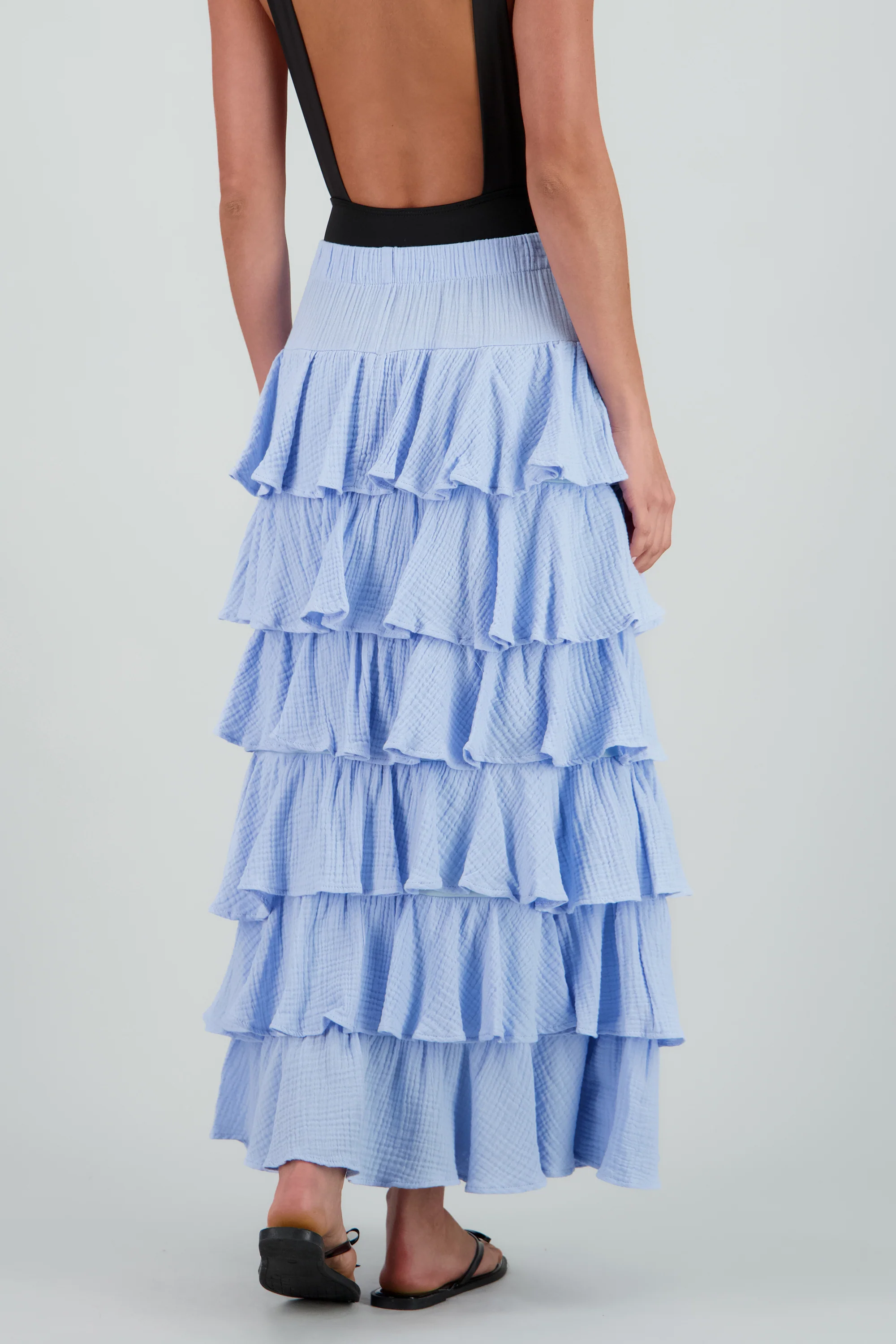 Falda maxi olanes ligera - Image 4