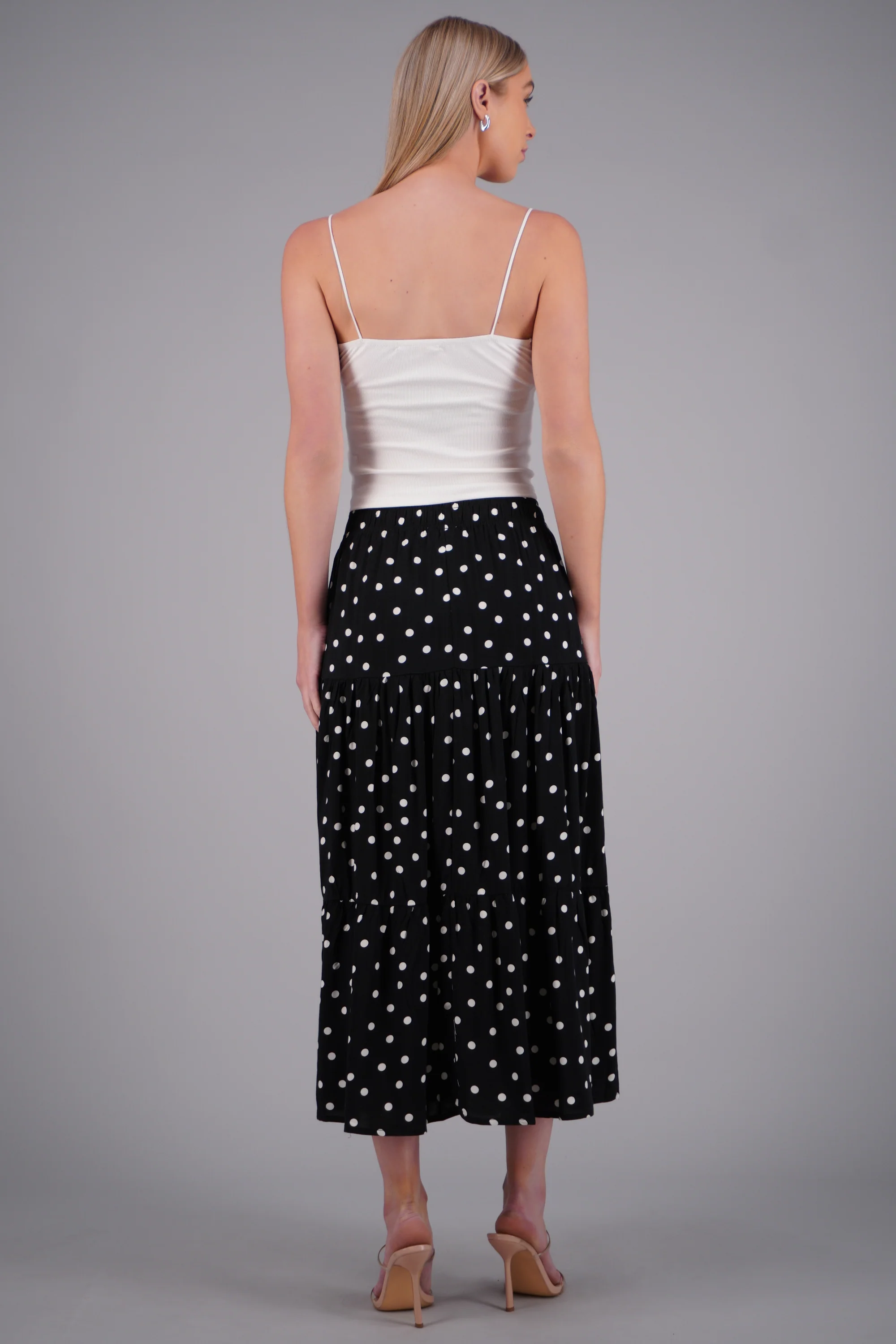 Falda maxi polka dots - Image 4
