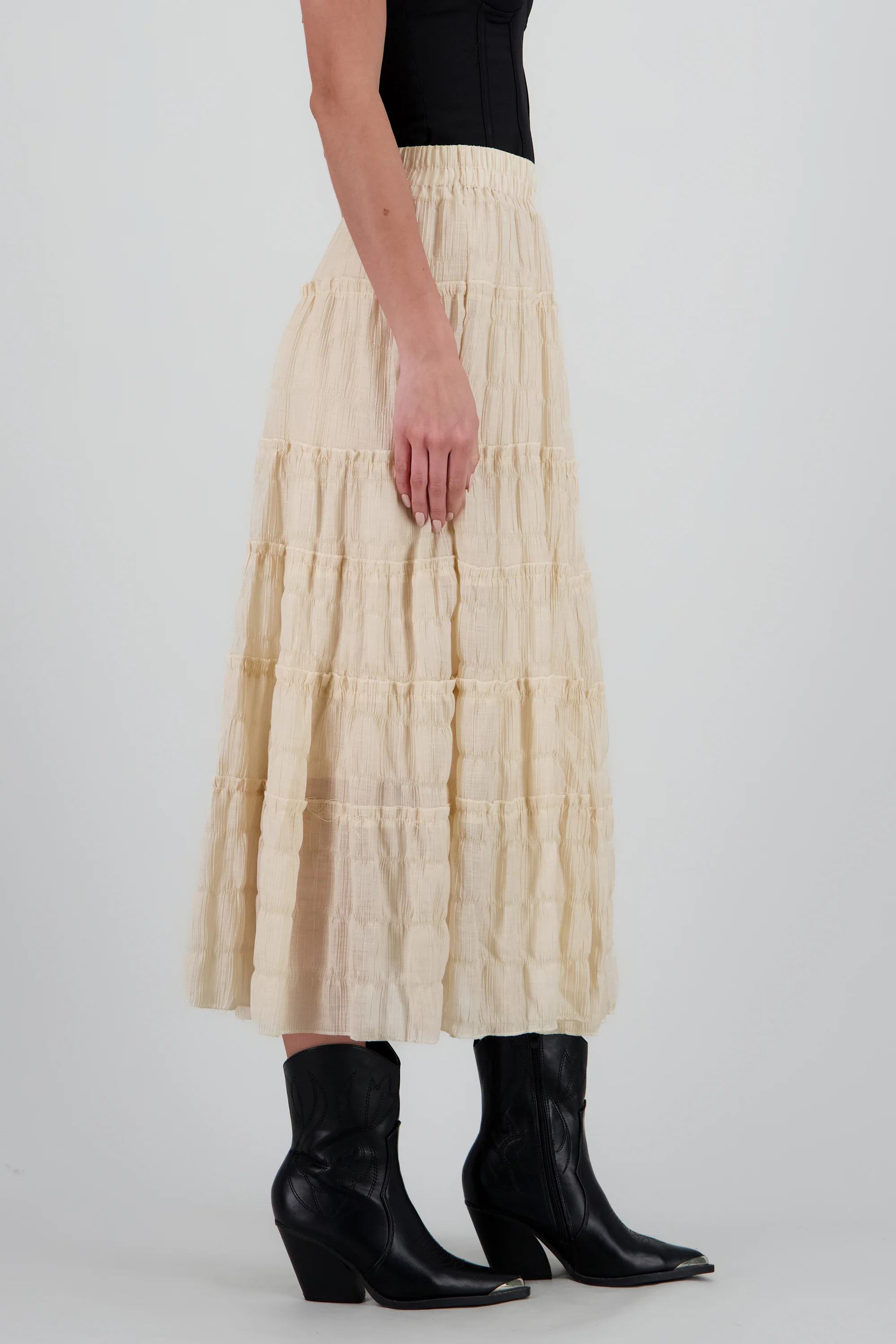 Falda midi capas - Image 3