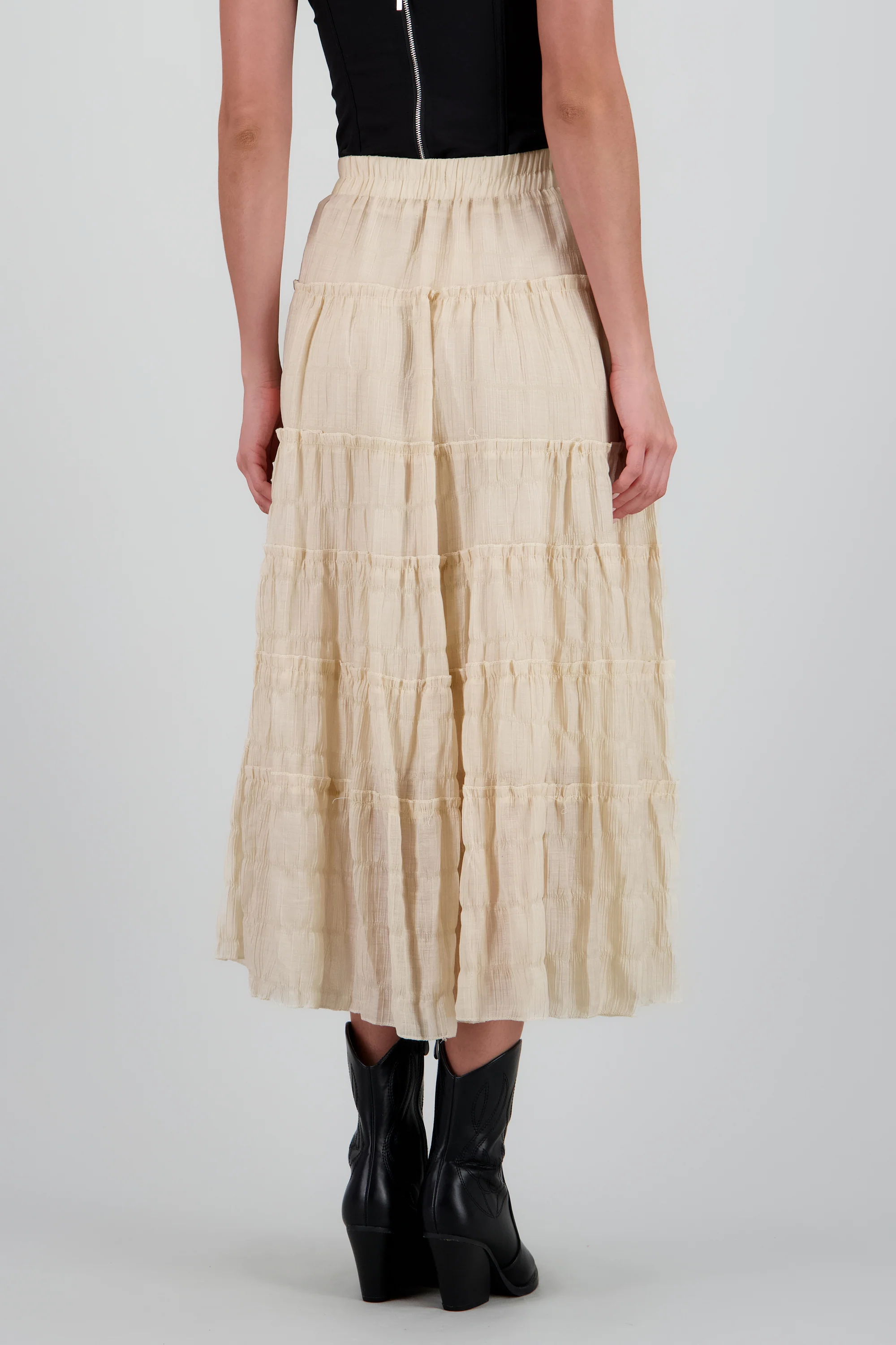 Falda midi capas - Image 4