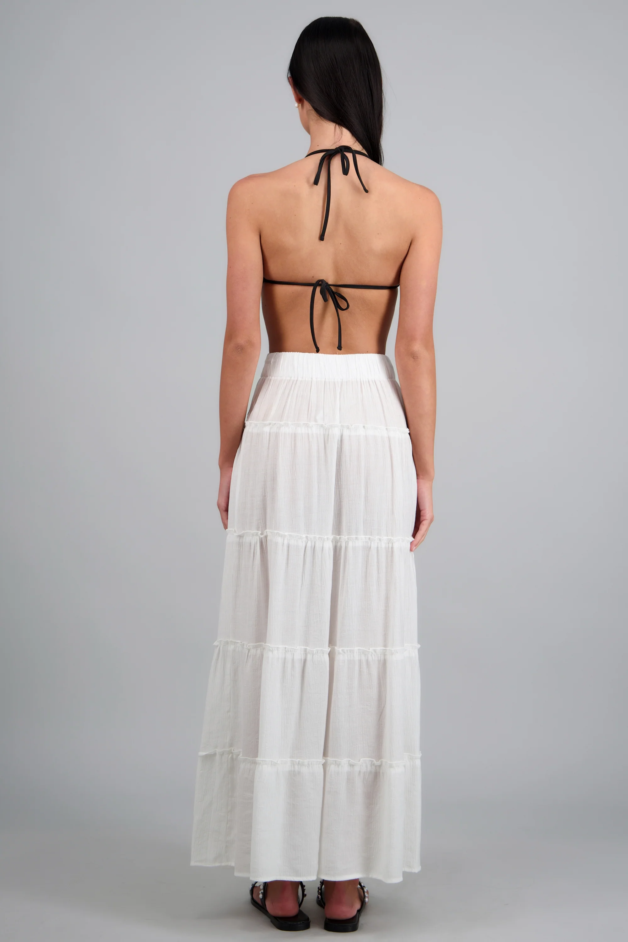 Falda midi cortes ligera - Image 5