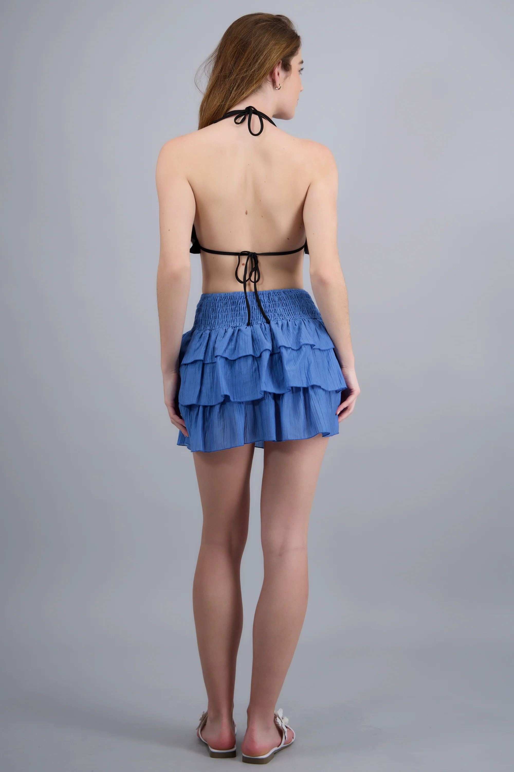 Falda mini olanes smock - Image 4