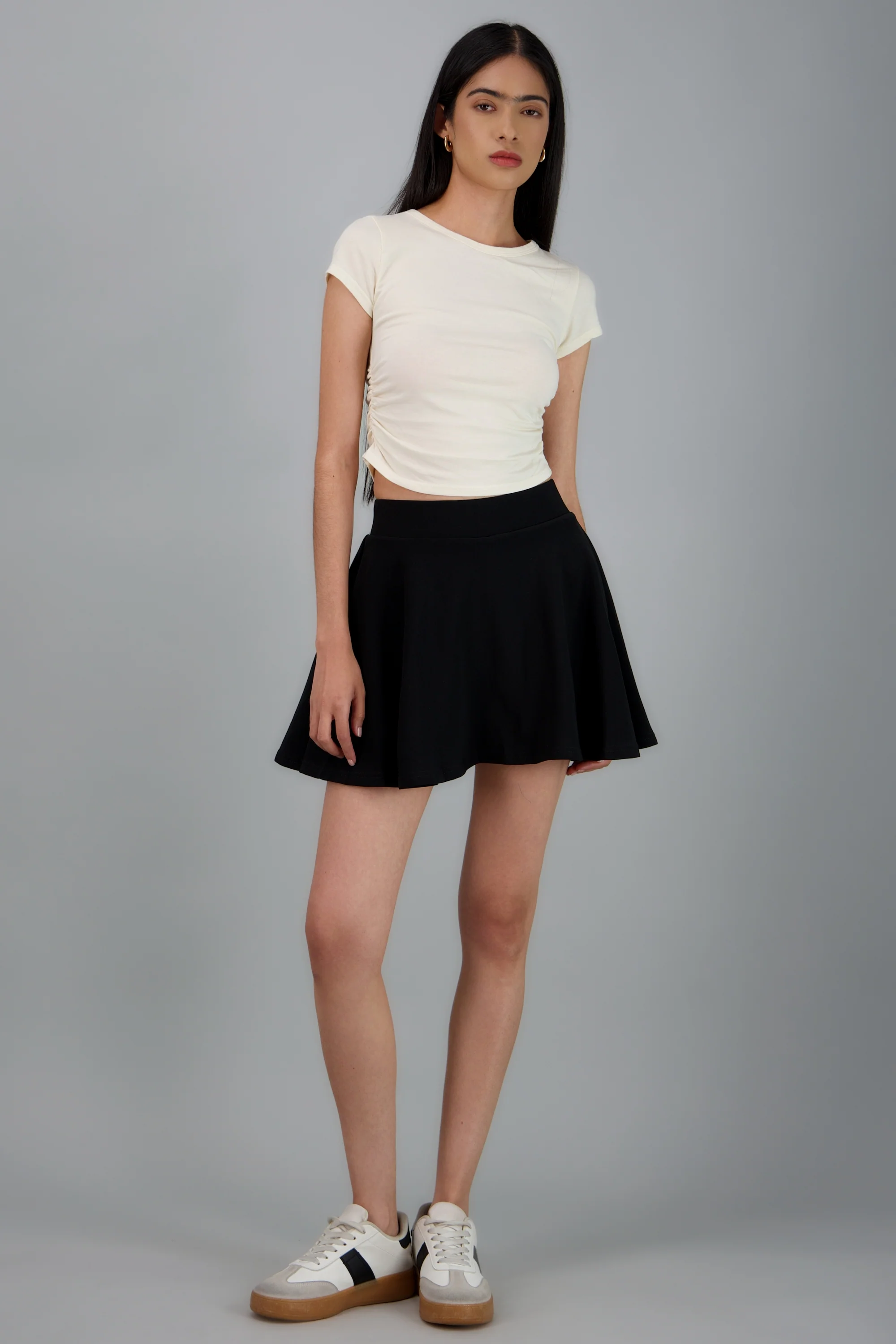 Falda mini skater lisa
