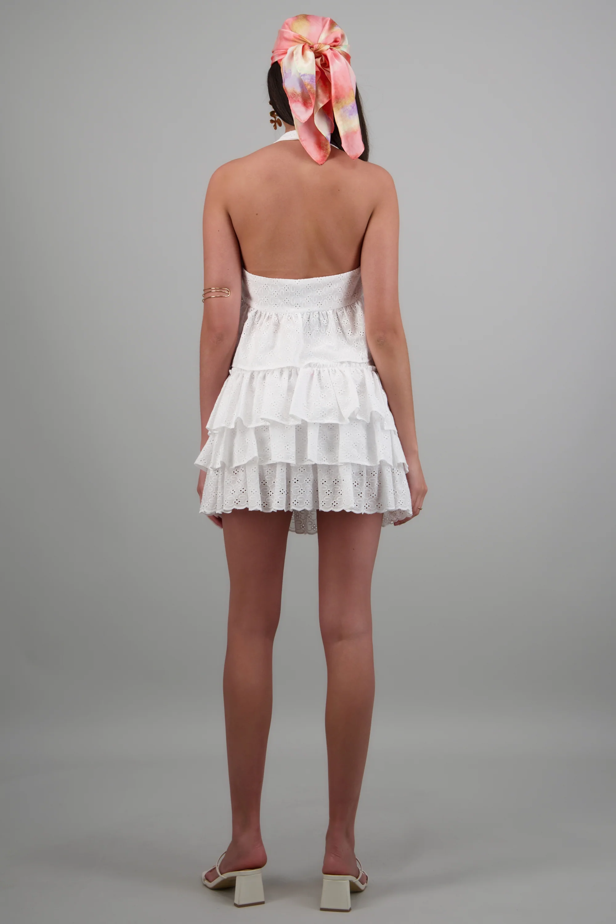 Falda short triple olán eyelet - Image 4