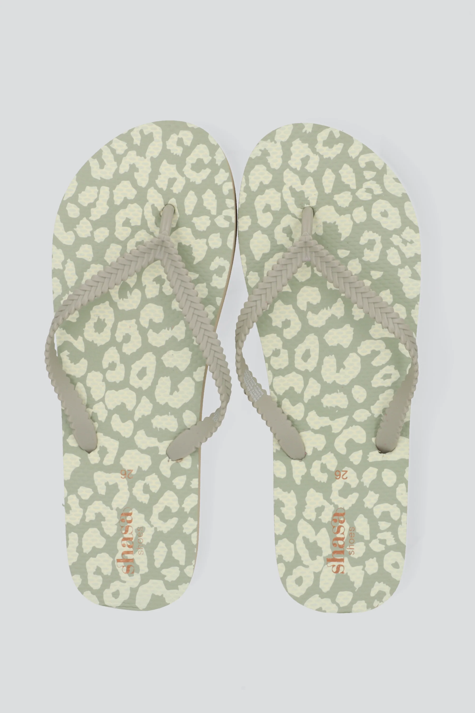 FLIP FLOP ANIMAL PRINT