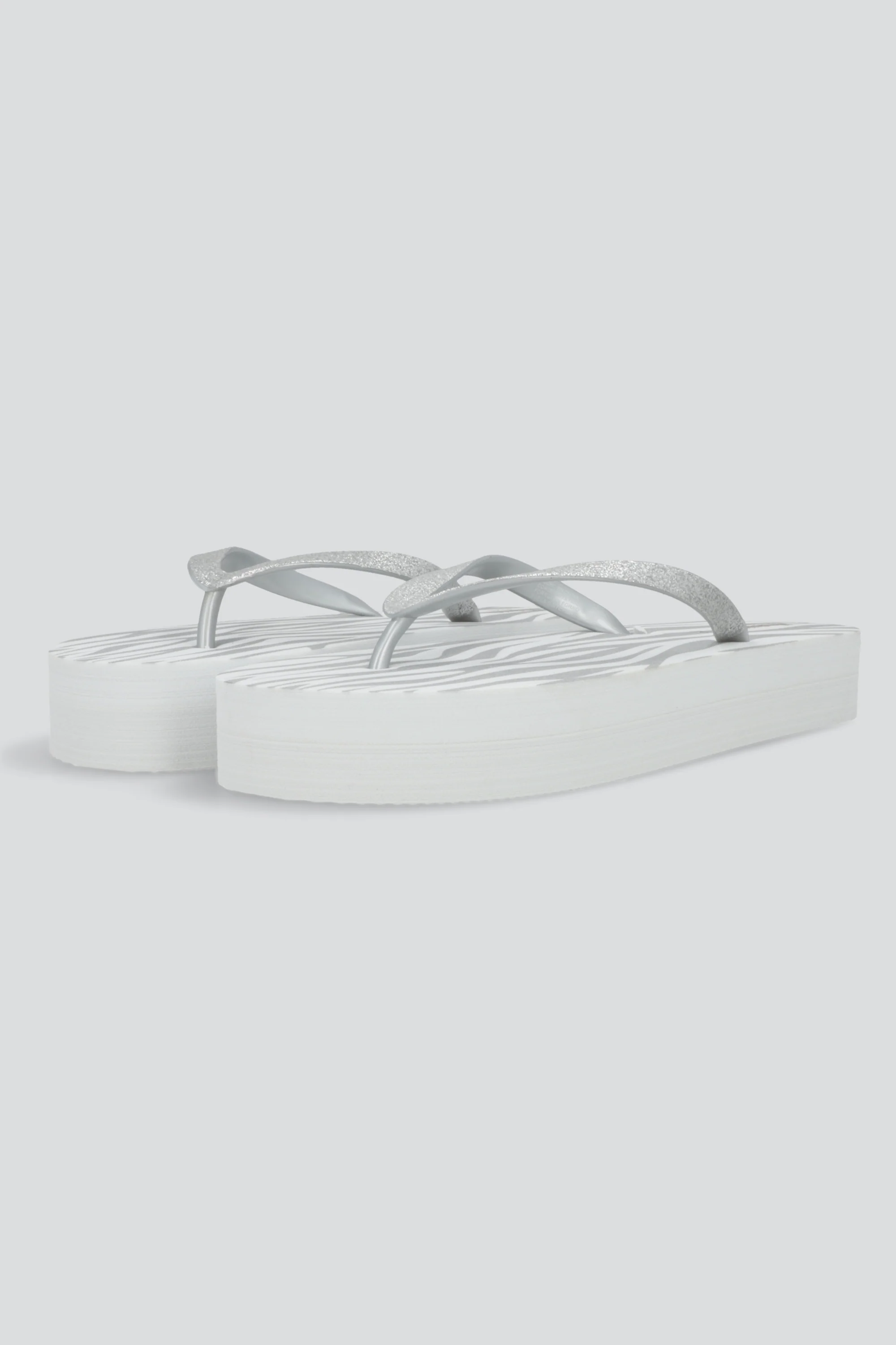 Flip flop chinela brillos estampado zebra - Image 3