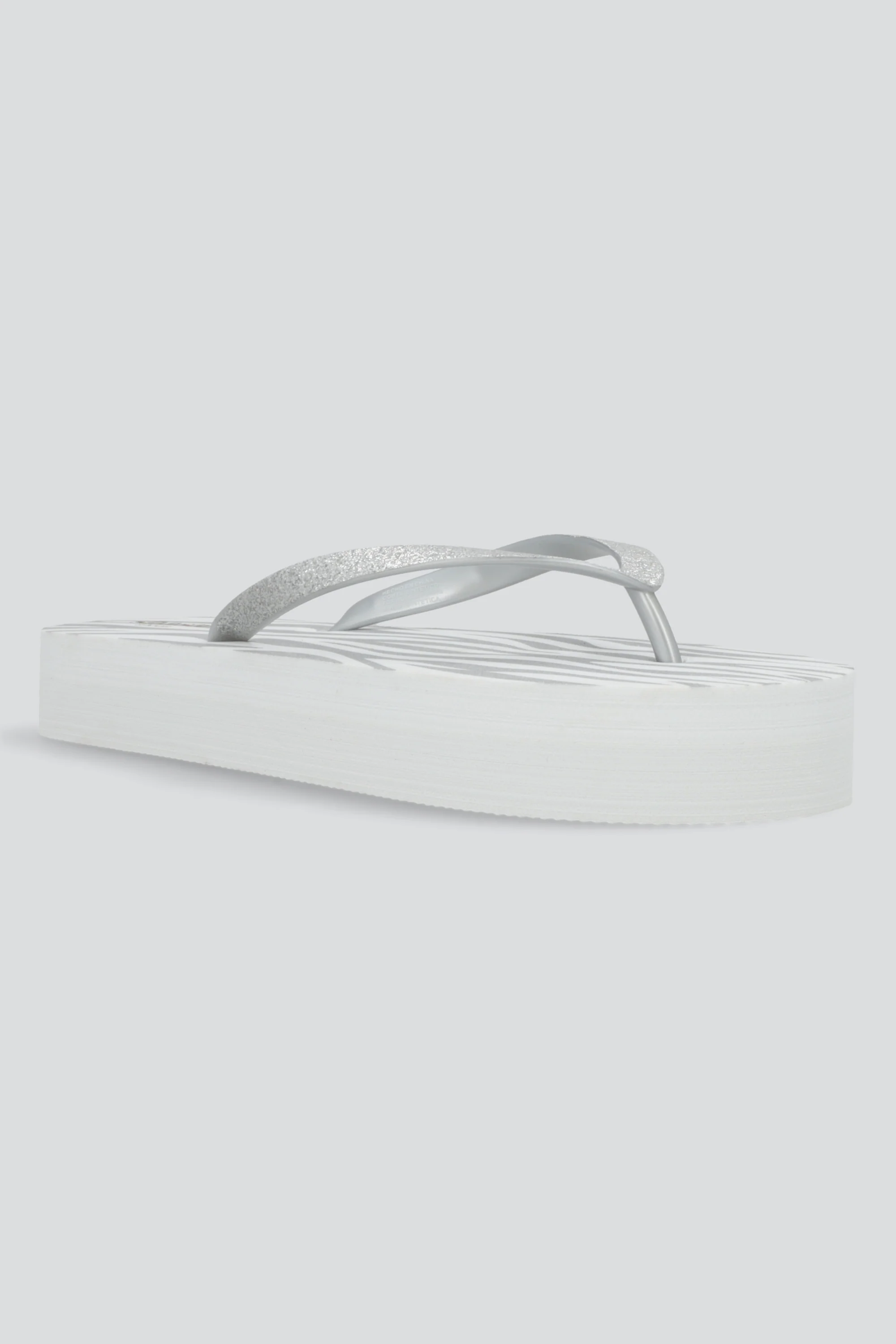 Flip flop chinela brillos estampado zebra - Image 4