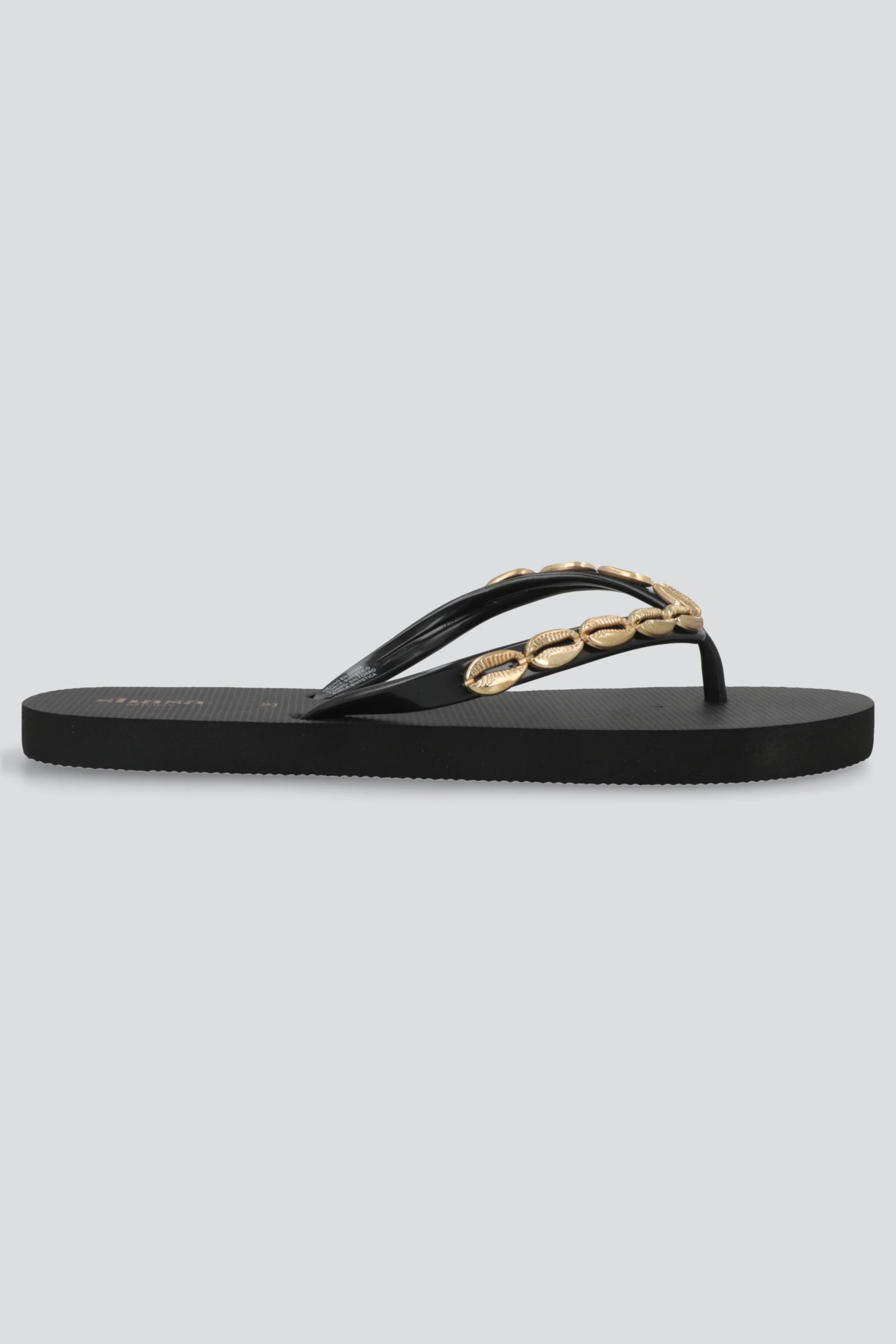 Flip flop chinela conchas metal - Image 2
