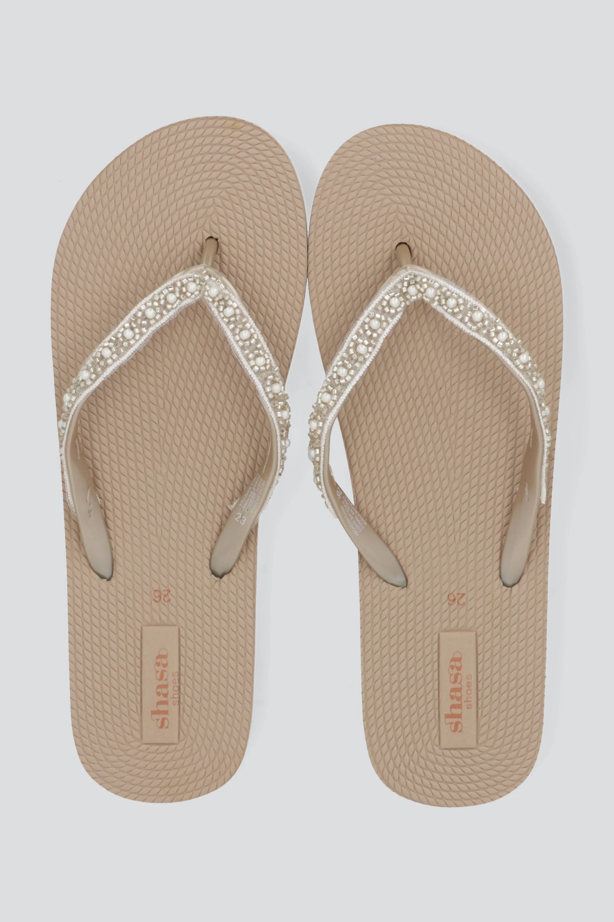 Flip flop chinela piedras textura