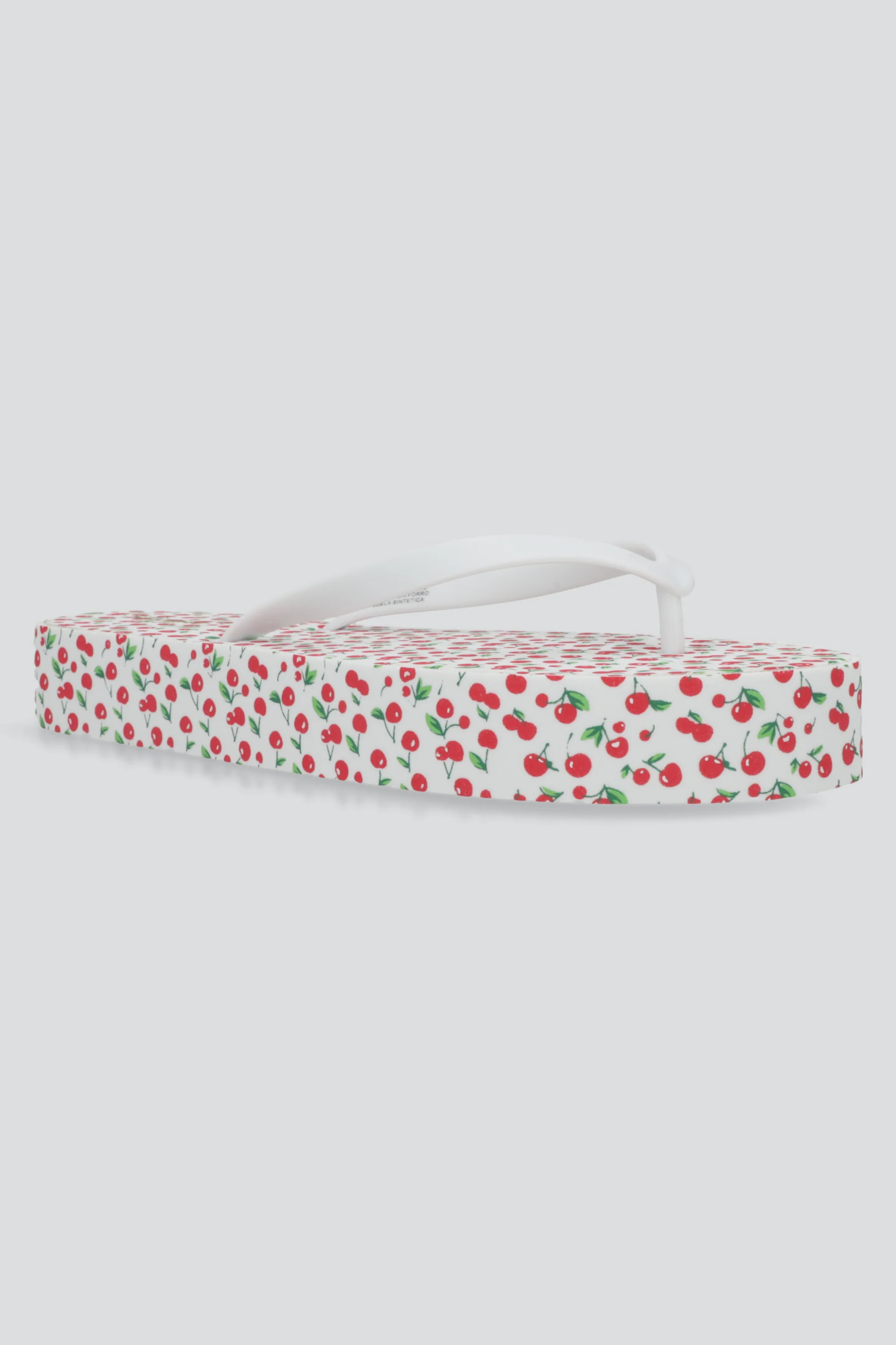 Flip flop plataforma estampado cerezas - Image 4
