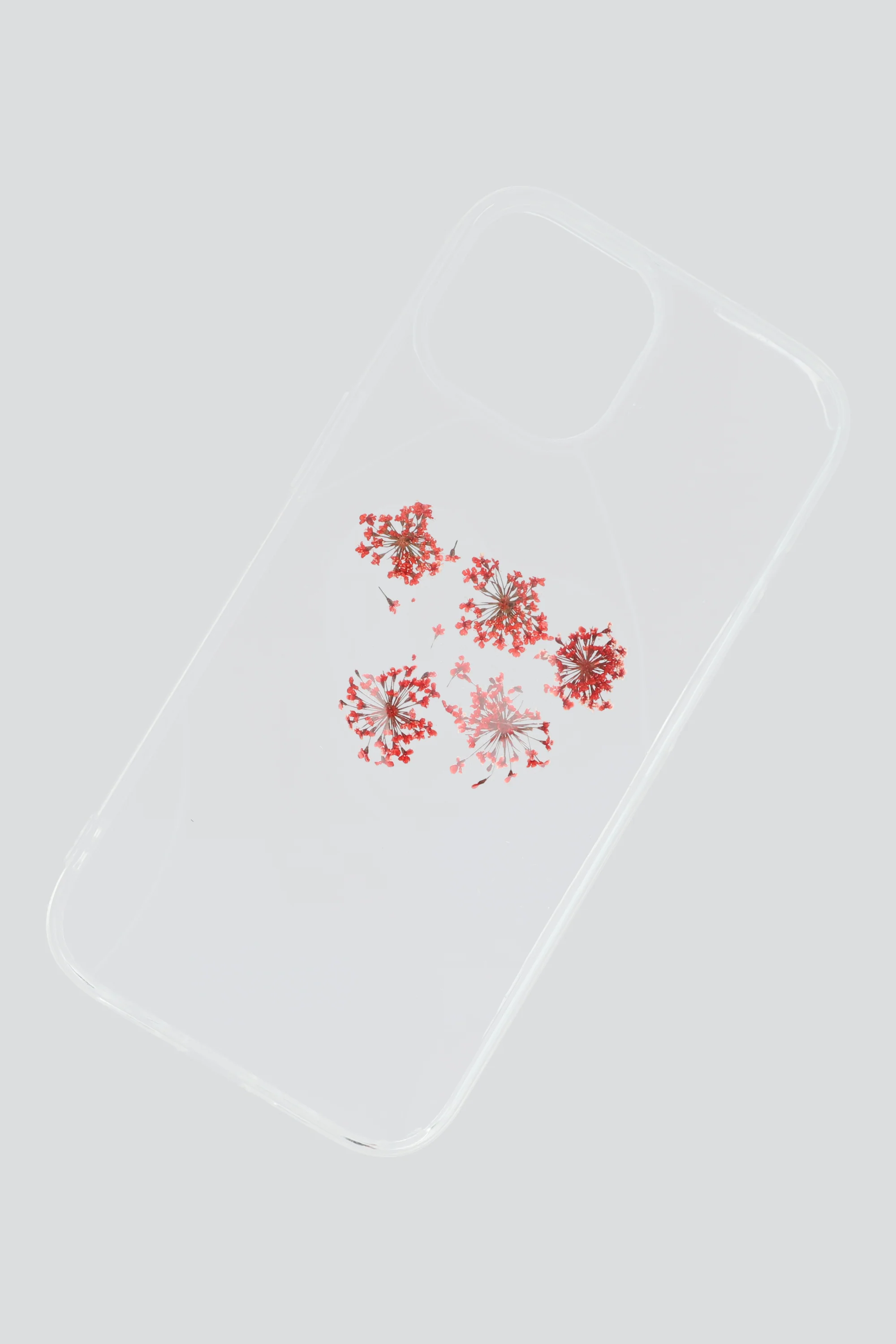 Funda cel iph15 corazon flor real - Image 2