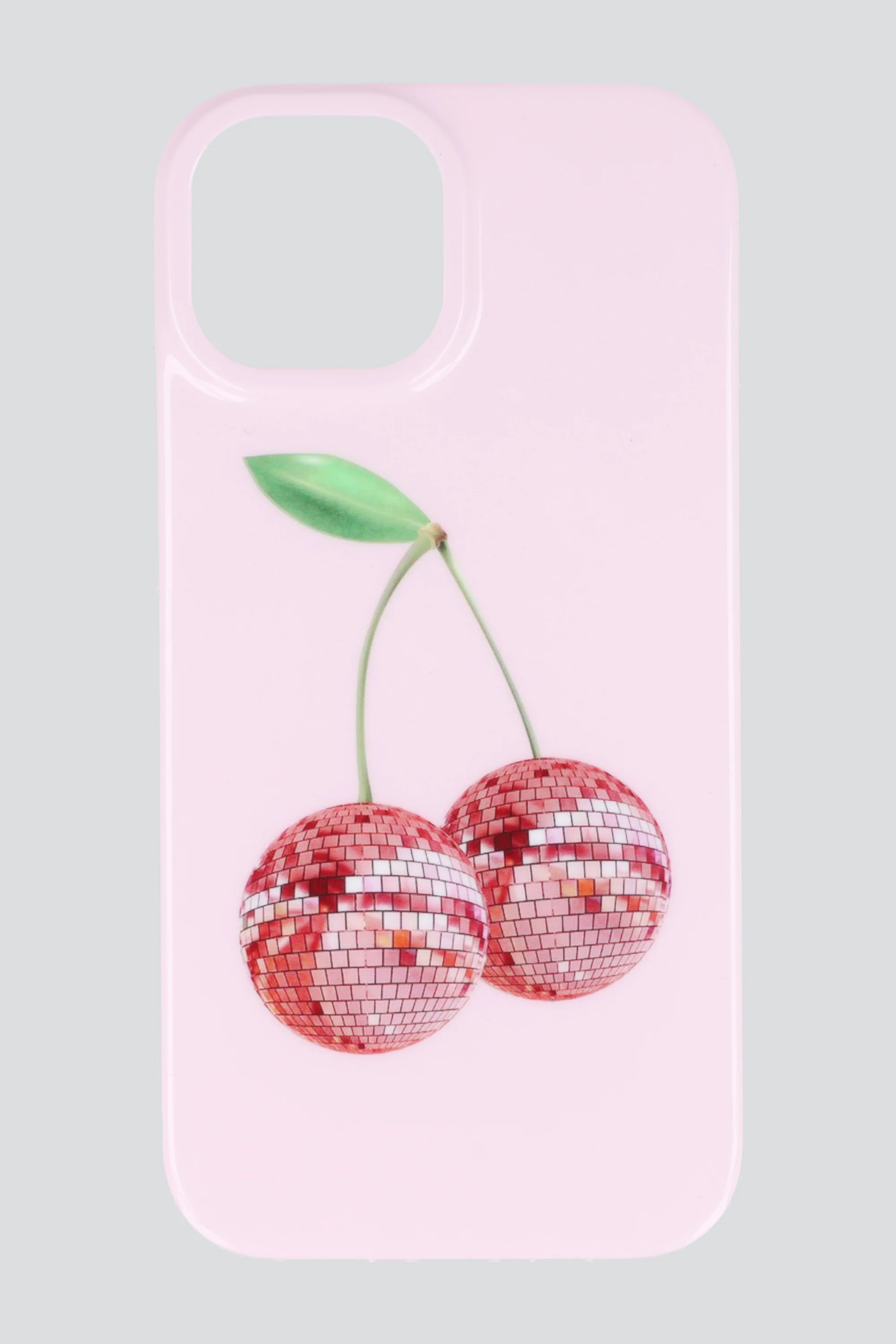 Funda iphone 15 cerezas disco
